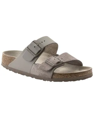 Birkenstock Arizona Sandale aus Spaltleder & Wildleder