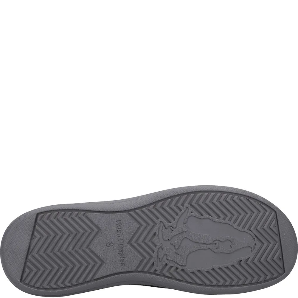 Schwarze Eamon Schlupfschuhe