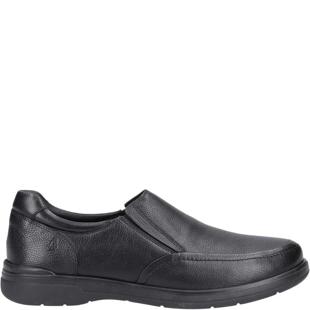 Schwarze Matthew Schlupfschuhe