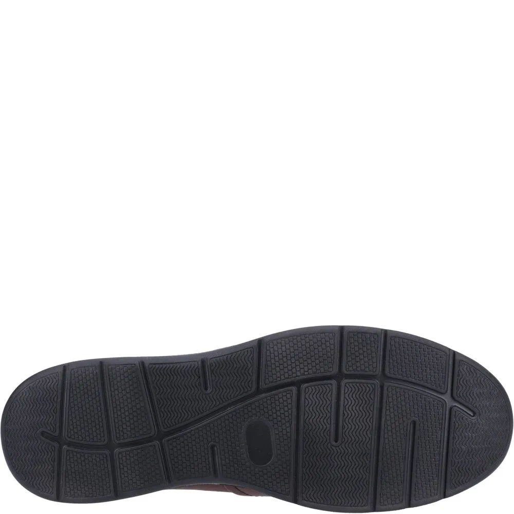 Schwarze Matthew Schlupfschuhe