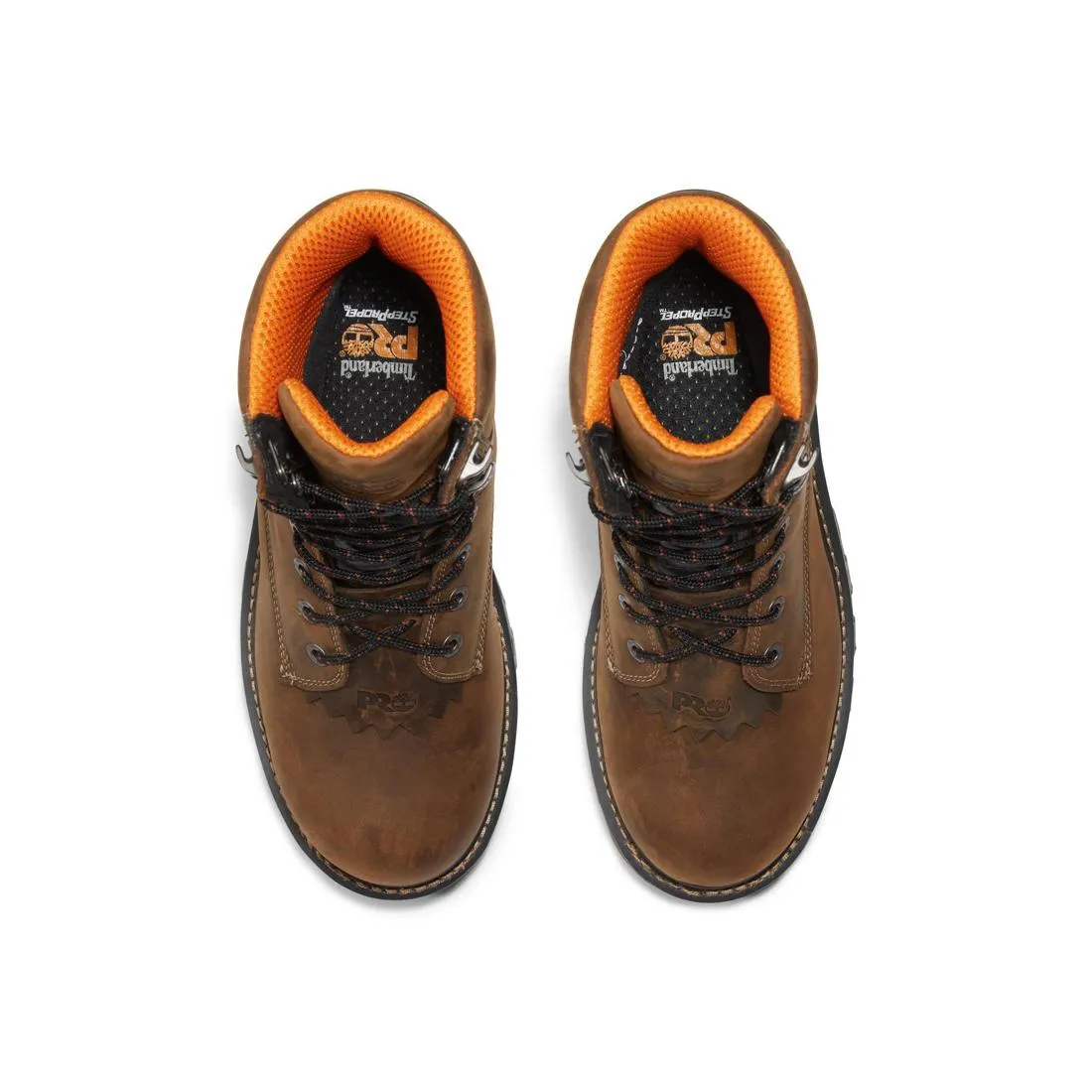 Boondock HD 8 Zoll Weichspitzen Wasserdichte Holzfällerstiefel Braun