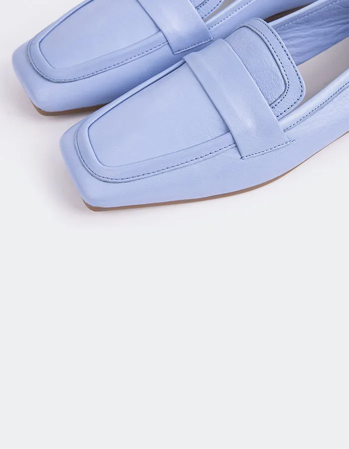 Brescia Blau Leder