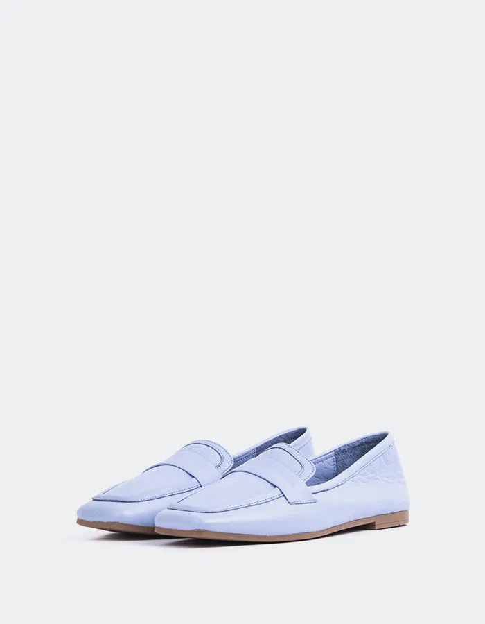 Brescia Blau Leder