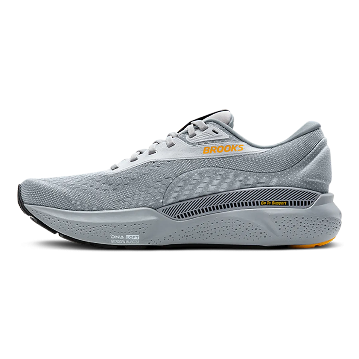 Brooks Adrenaline GTS 24 Alloy - Weiß - Gold Fusion