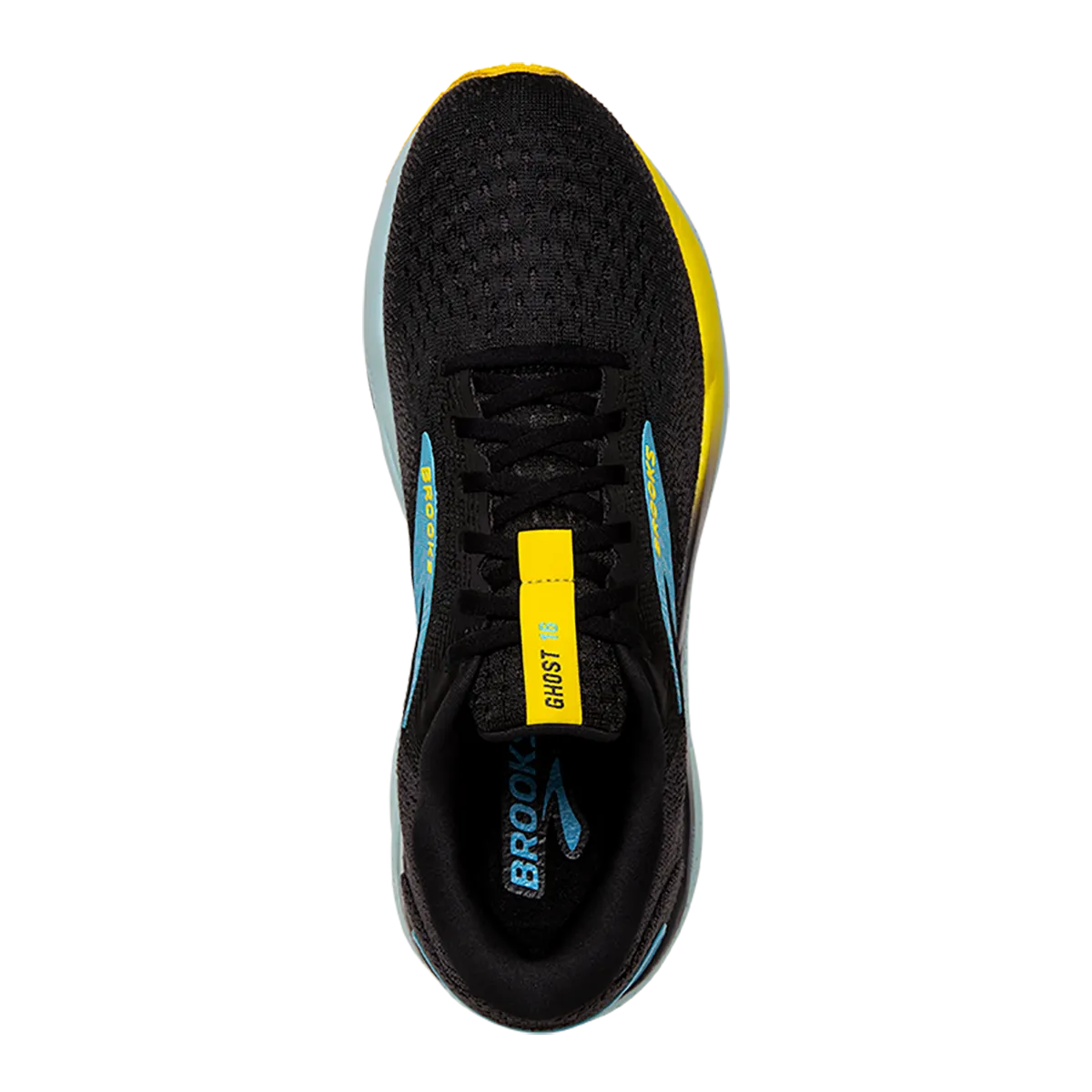 Brooks Ghost 16 - Schwarz - Geschmiedetes Eisen - Blau