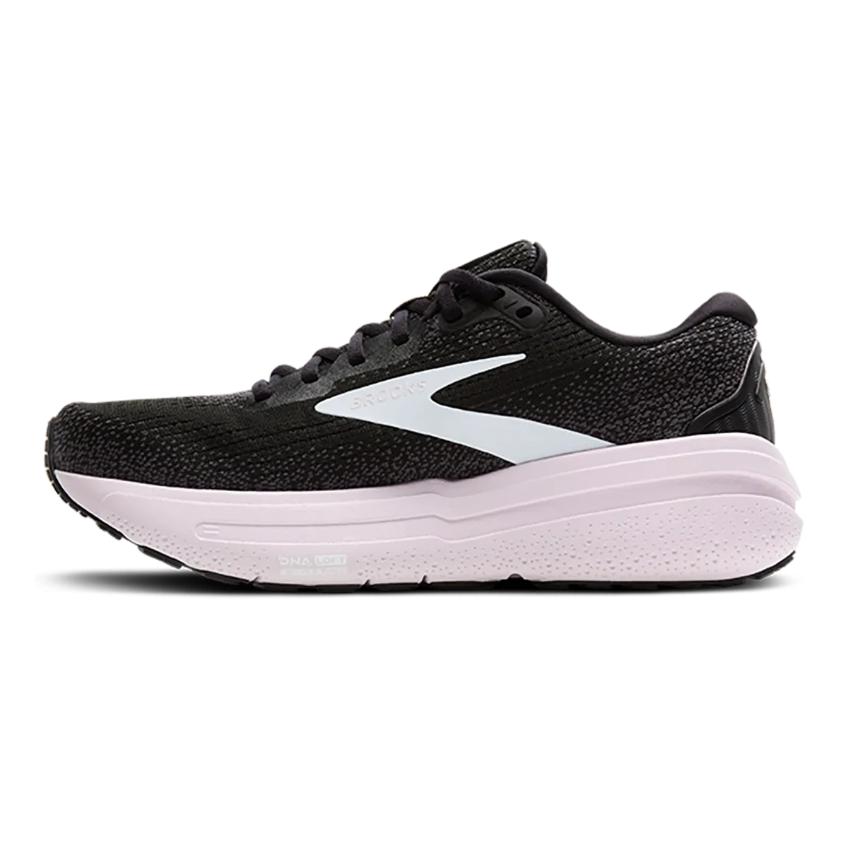 Brooks Ghost Max 2 - Schwarz - Weiß - Orchideen-Eis