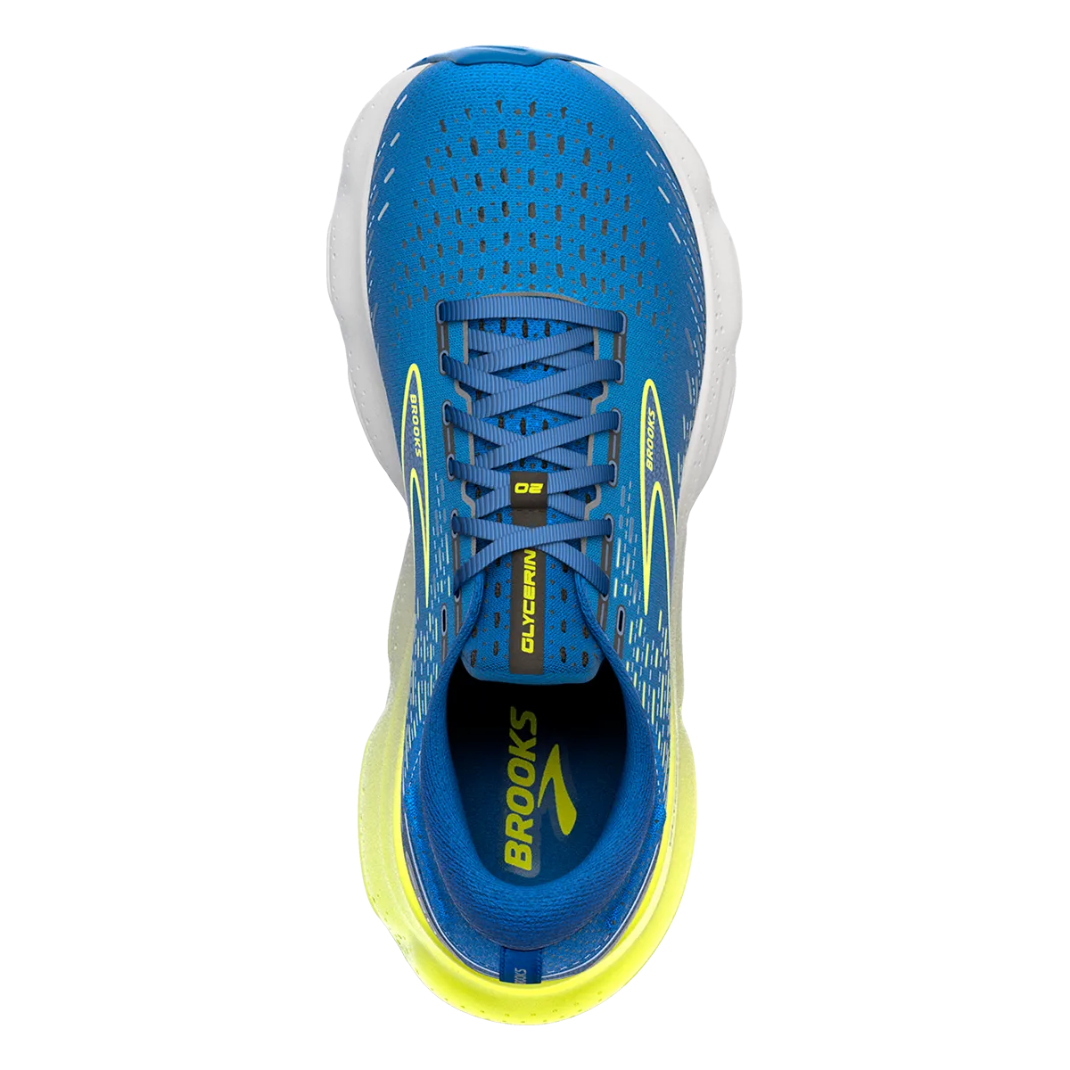 Brooks Glycerin 20 - Blau - Nachtleben - Weiß