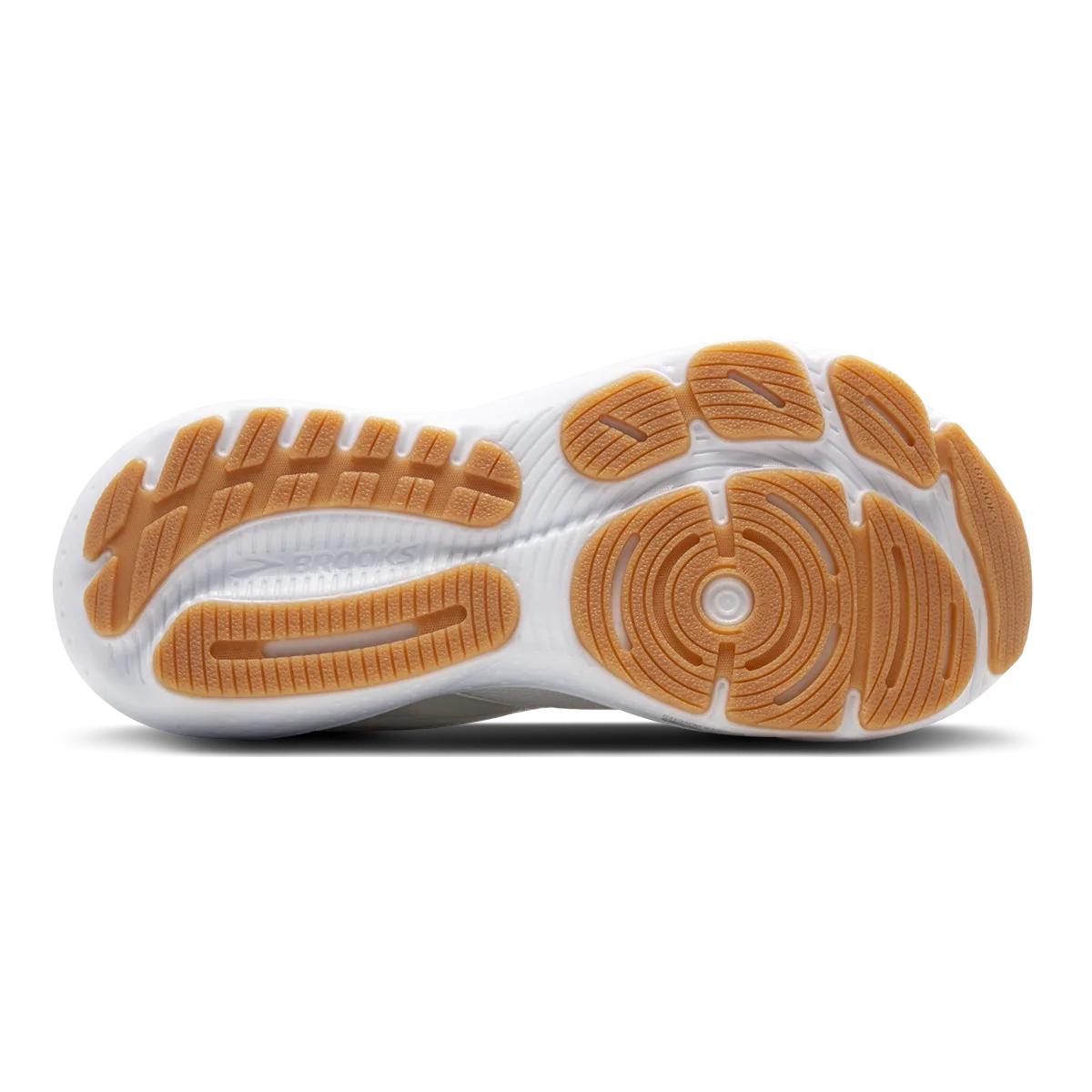 Brooks Glycerin 21 - Weiß - Silber - Keks