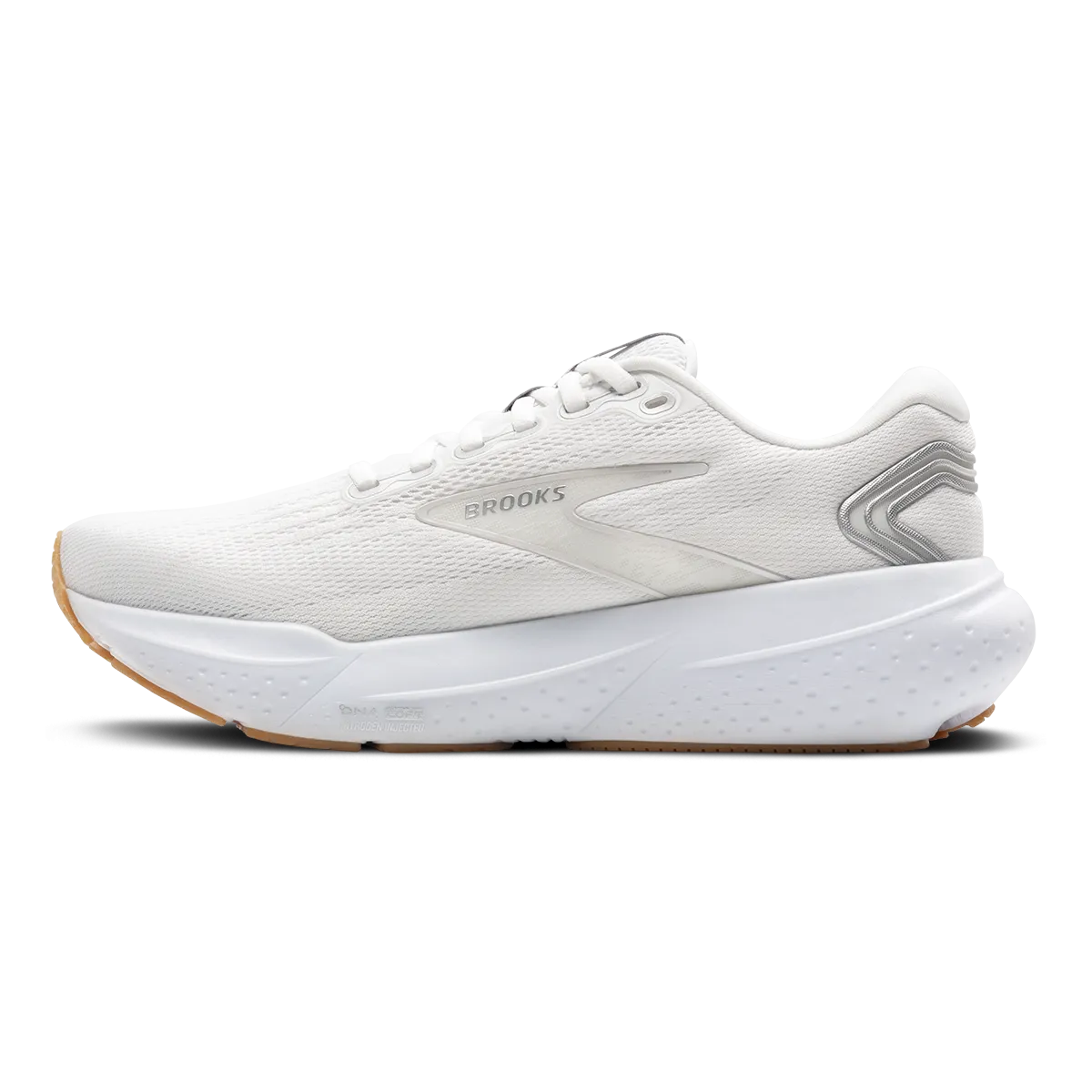 Brooks Glycerin 21 - Weiß - Silber - Keks