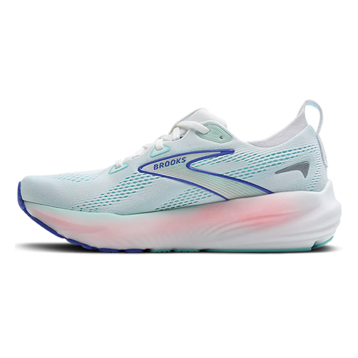 Brooks Glycerin 22 Weiß - Napfschnecke - Amparo Blau