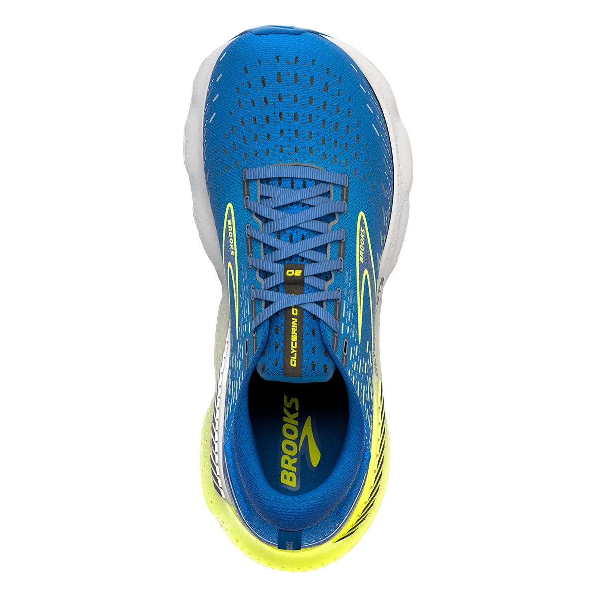 Brooks Glycerin GTS 20 - Blau - Nachtleben - Weiß