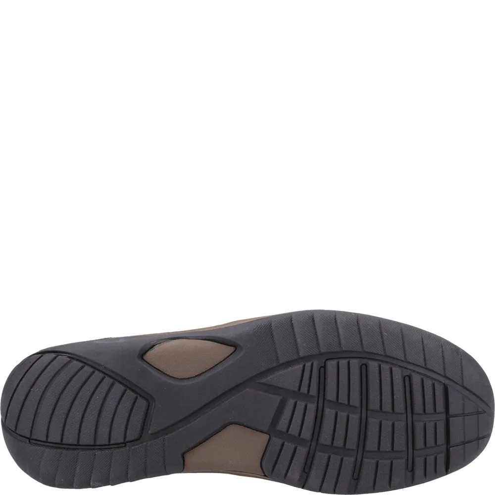 Braune Donald Slip-On Schuhe