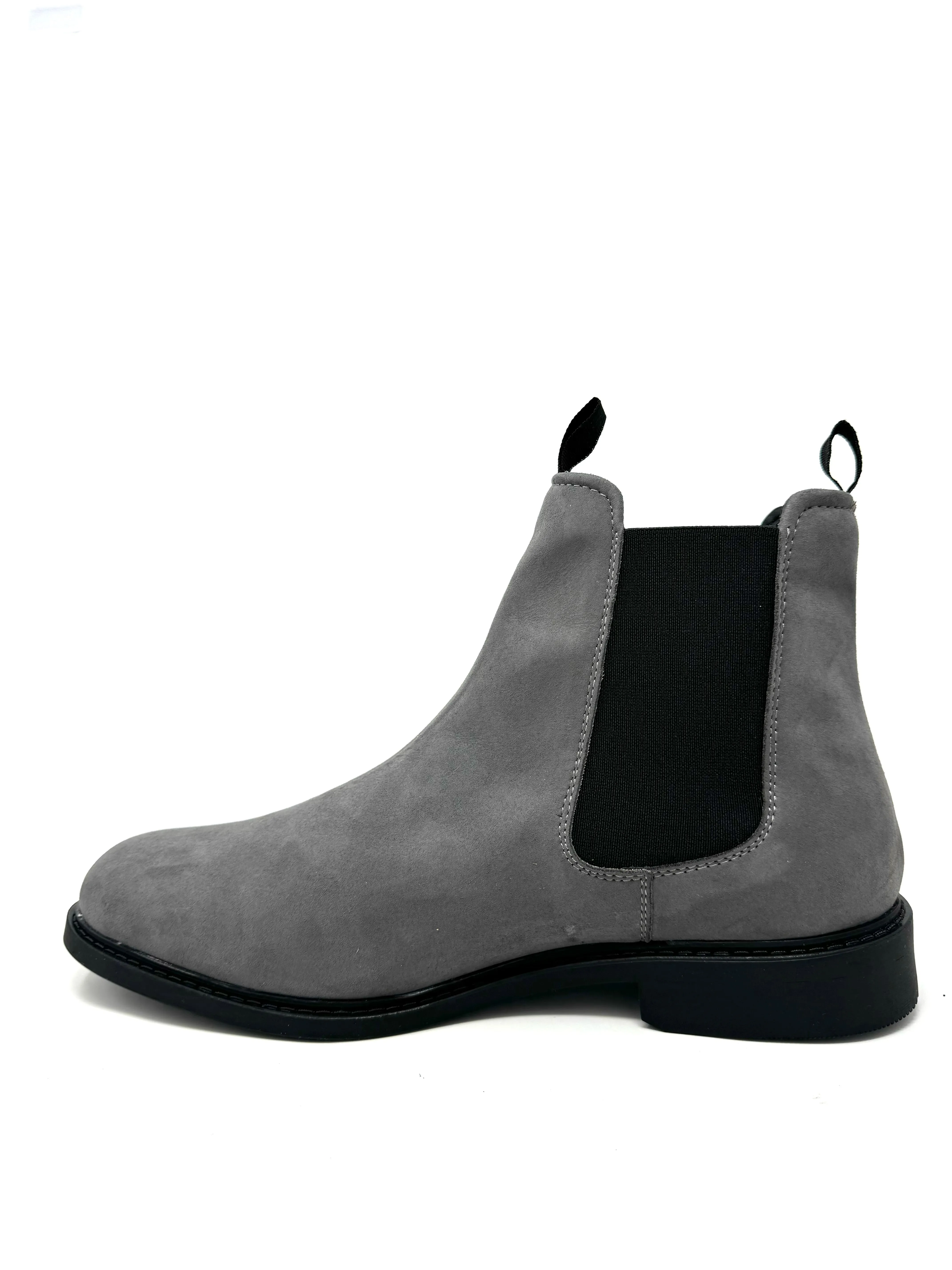 Bruce Chelsea Boot in Grauem Wildleder von Novacas