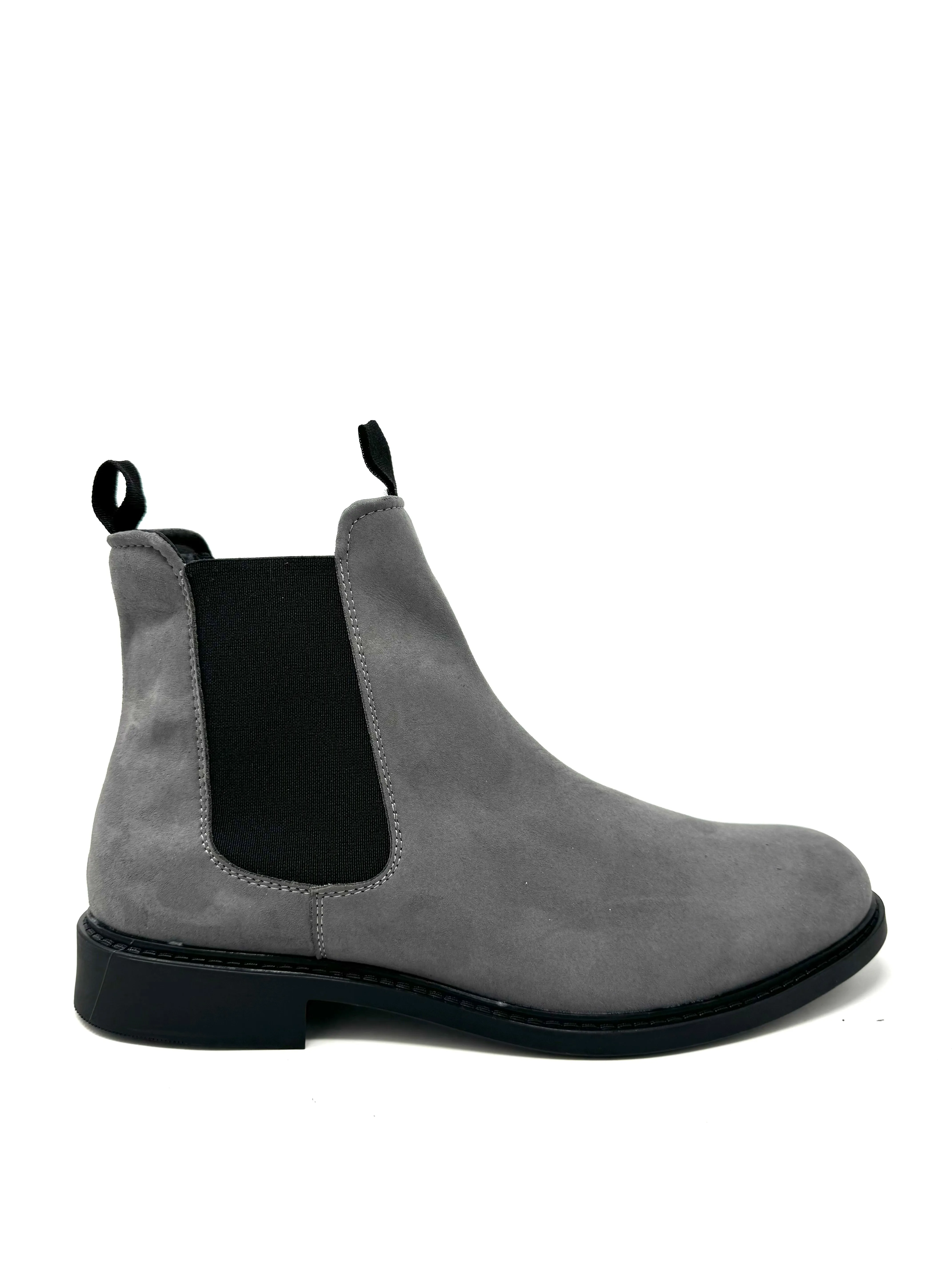 Bruce Chelsea Boot in Grauem Wildleder von Novacas