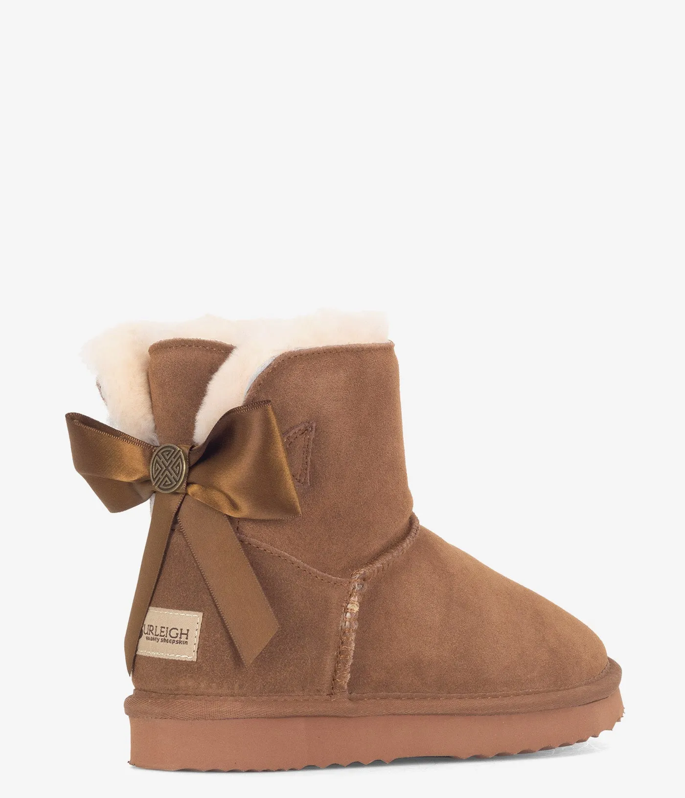 Burleigh Mini-Ribbon Schaffell-Stiefel - Damen