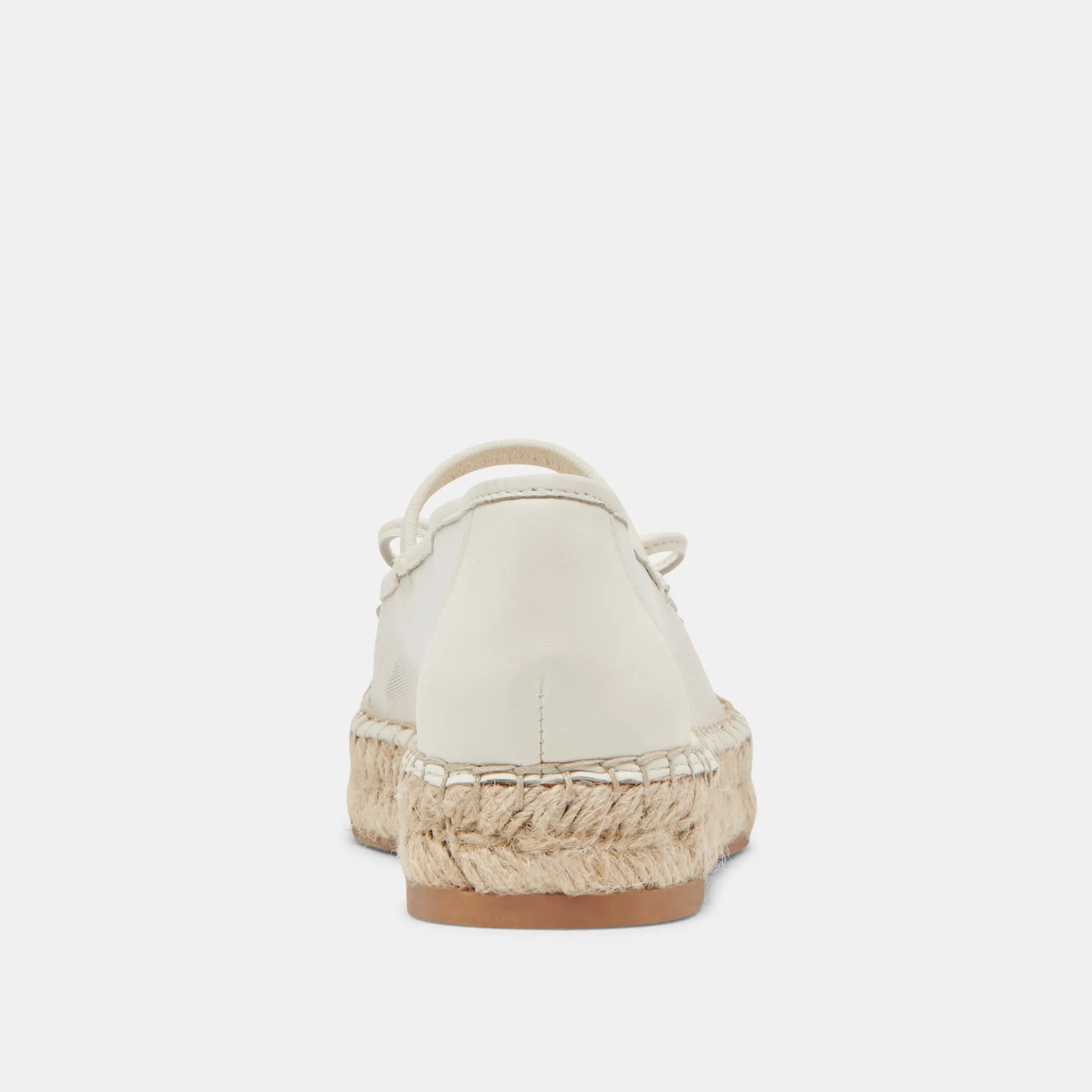 CAMBRE BALLETTFLATS WEIßES MESH
