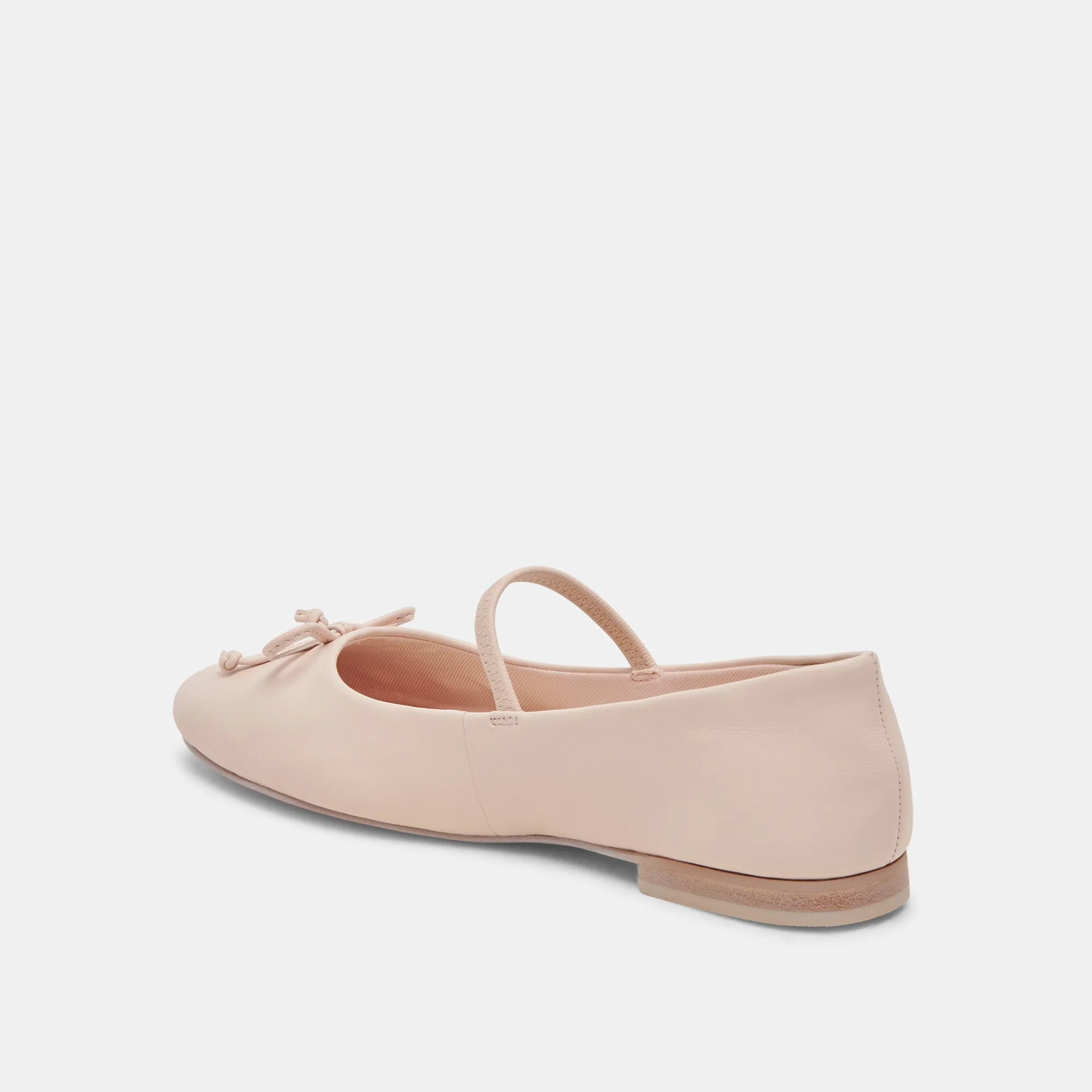 CARIN BALLETFLATS HELLROSA LEDER