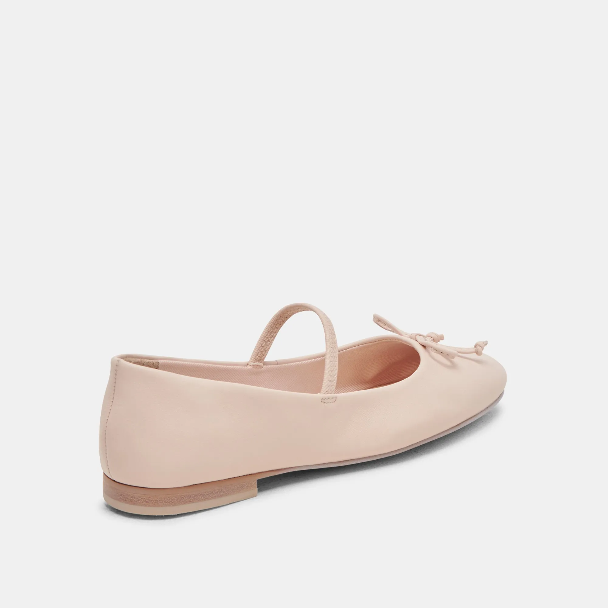 CARIN BALLETFLATS HELLROSA LEDER