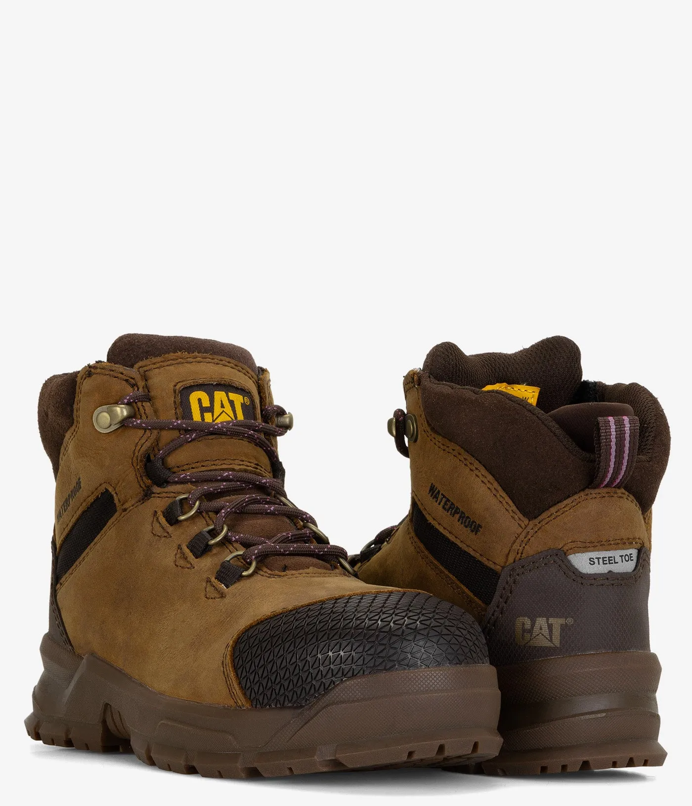 CAT Footwear Accomplice X wasserdichter Stahl-Sicherheitsschuh Arbeitssstiefel - Damen