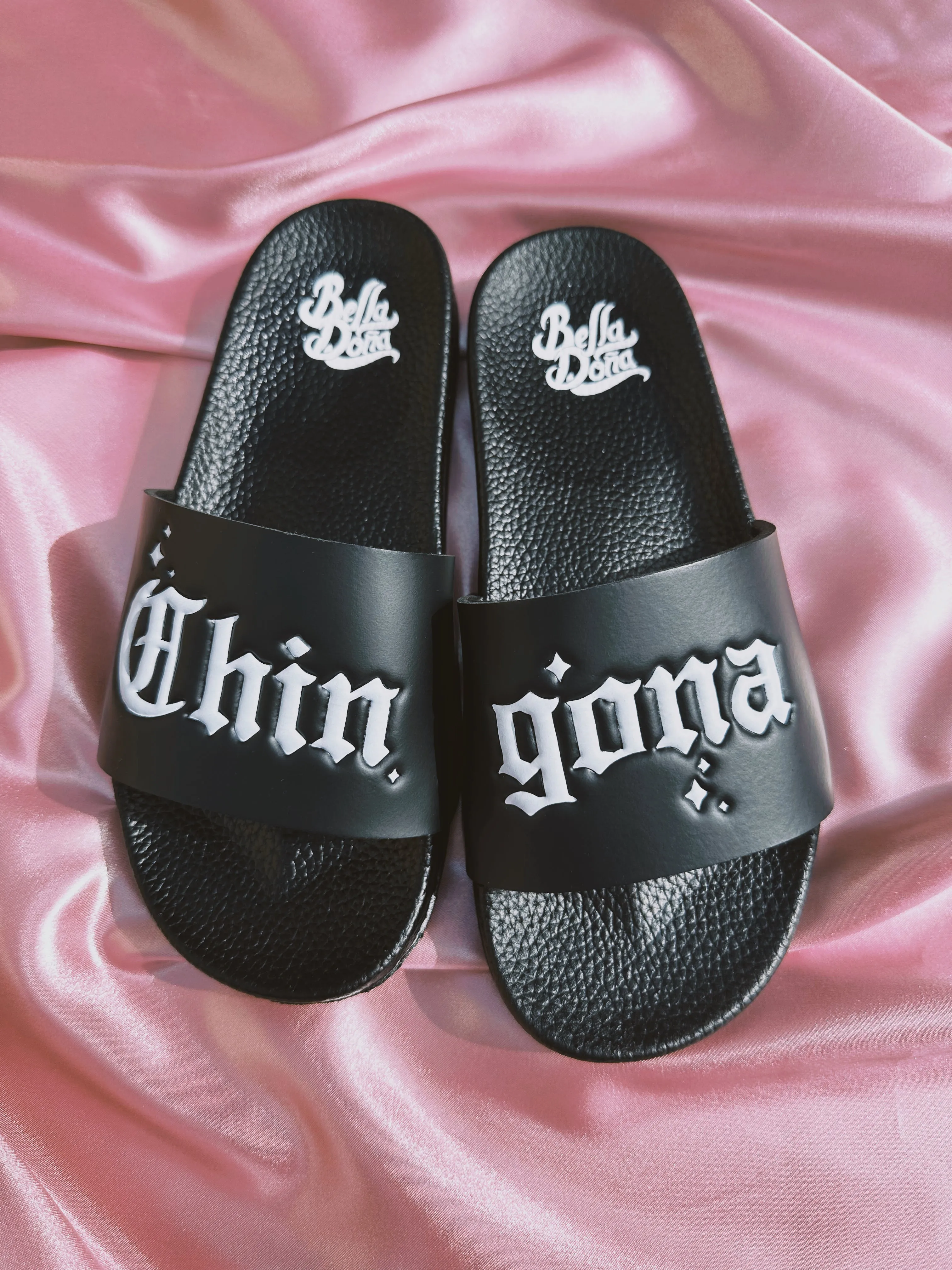 Chingona Slides - Schwarz