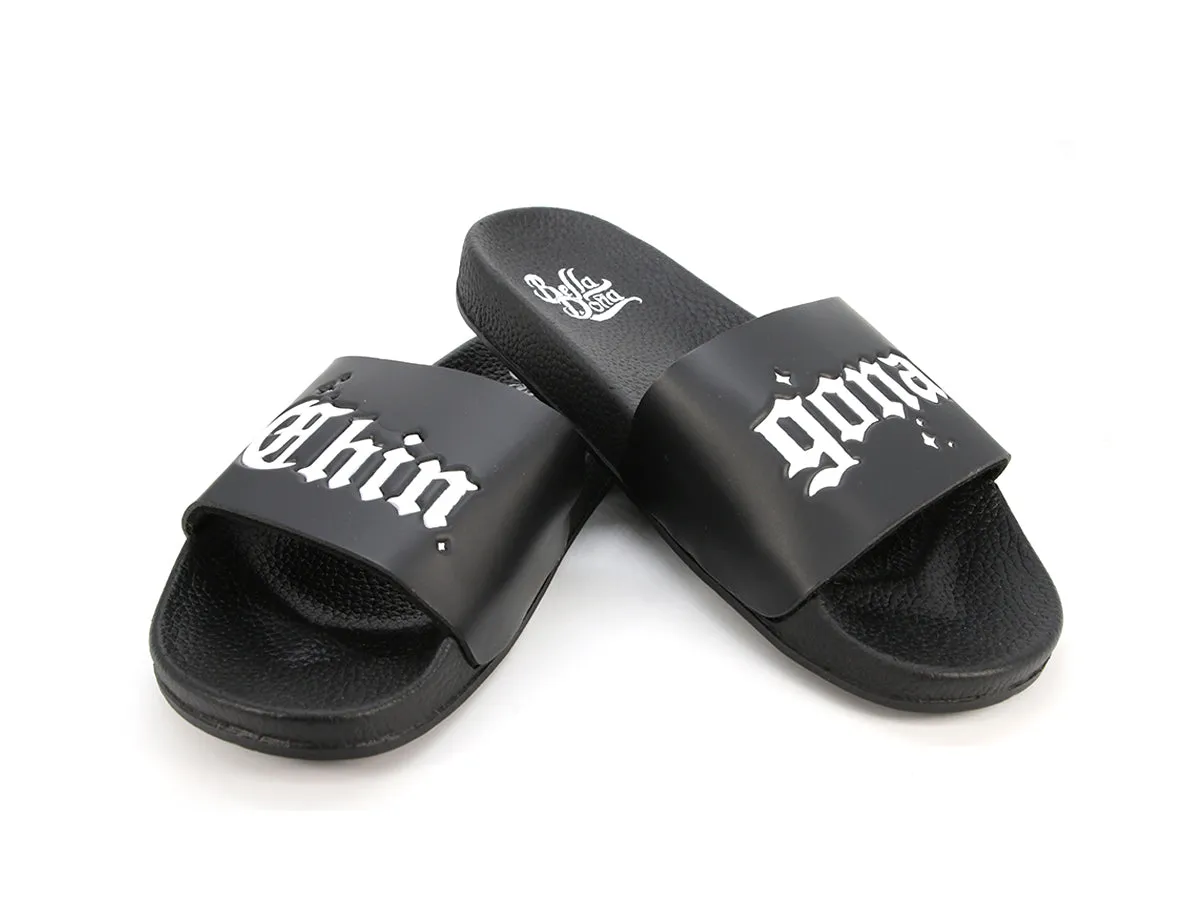Chingona Slides - Schwarz