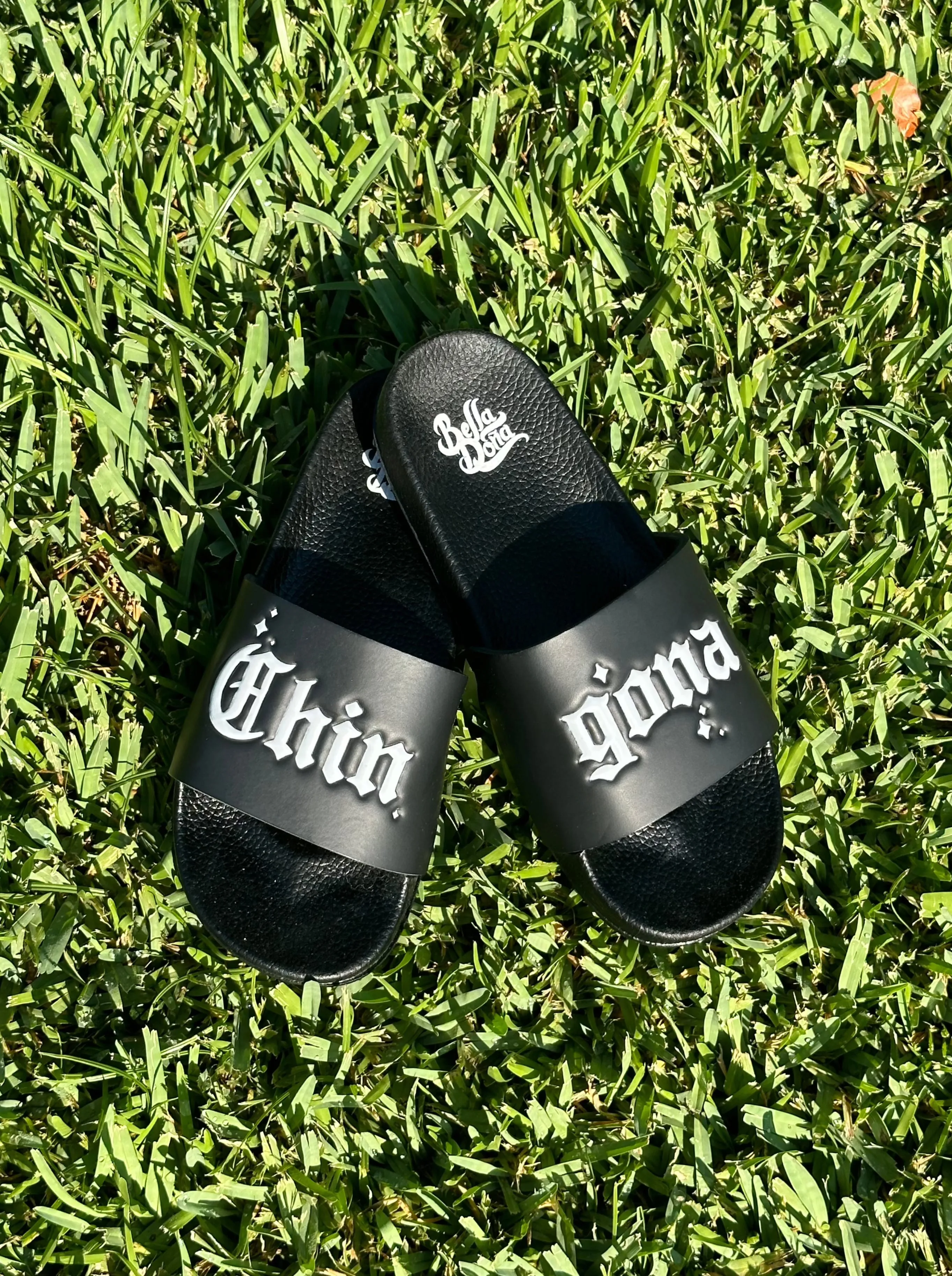 Chingona Slides - Schwarz