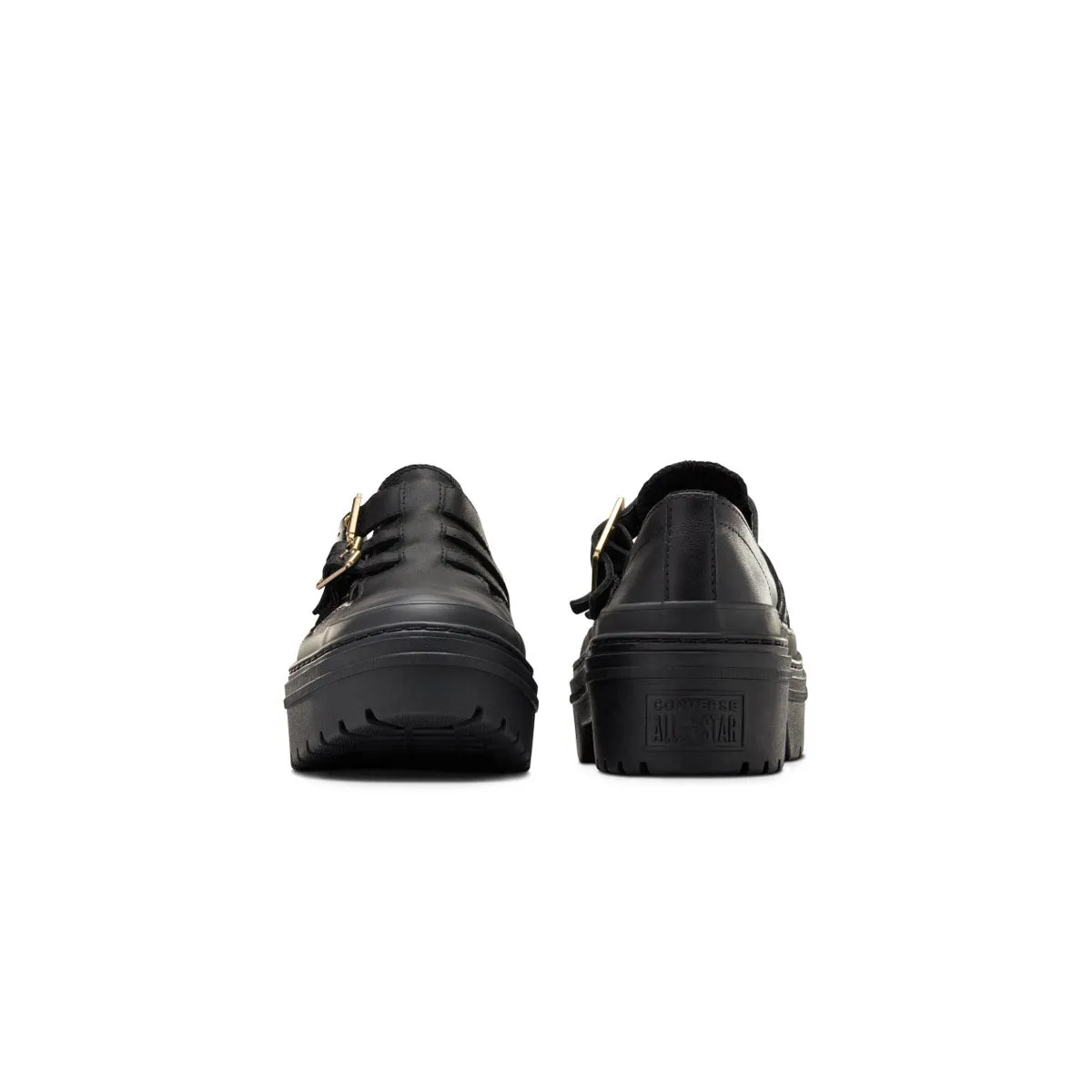 Chuck Taylor All Star Lugged Absatz Mary Jane Plateau 'Schwarz Gold'