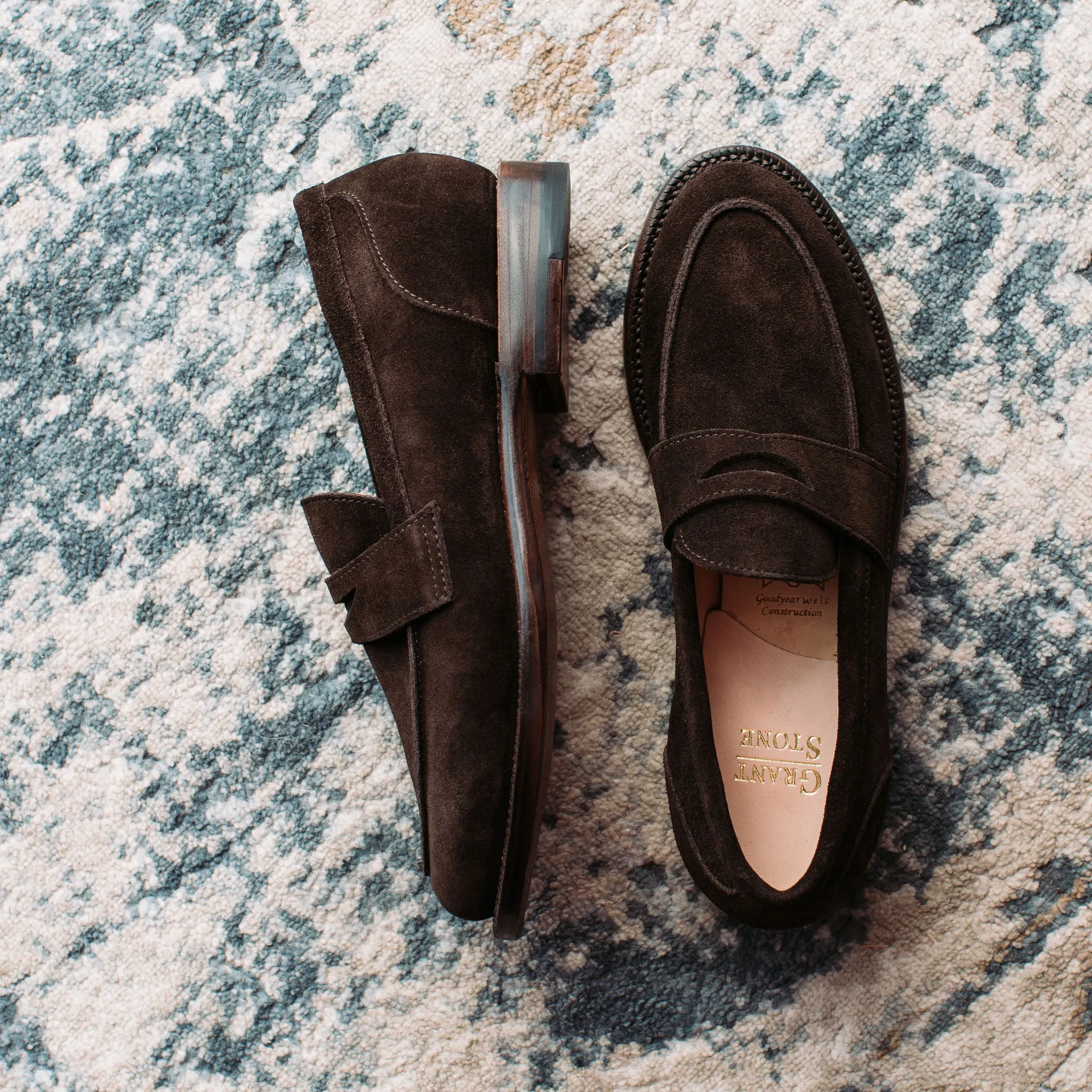 Clara Penny Loafer Espresso Wildleder