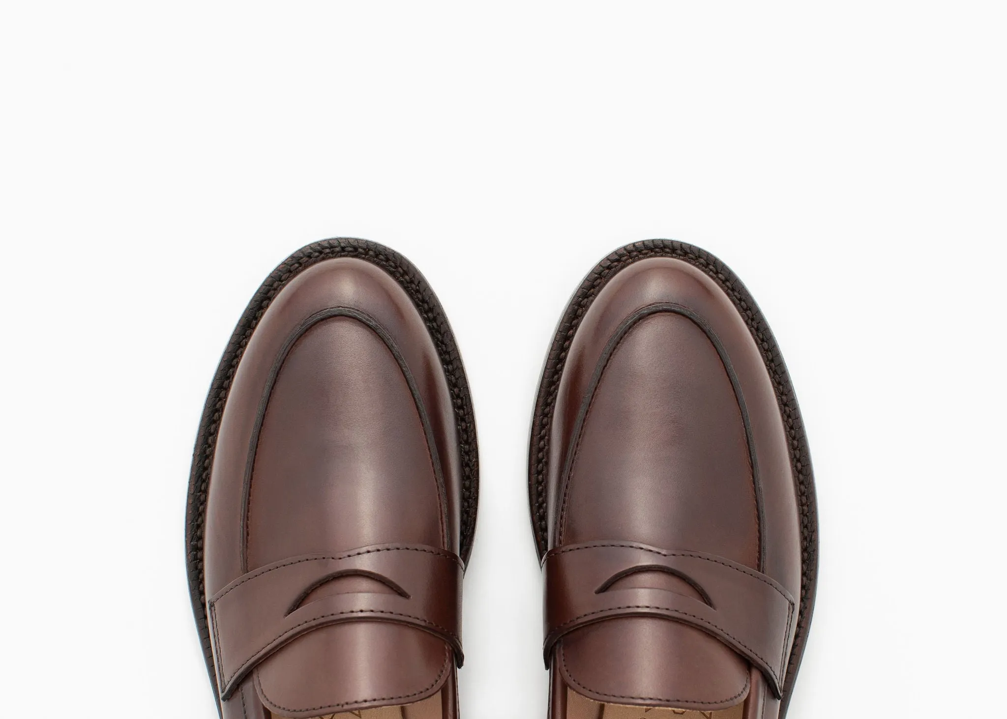 Clara Penny Loafer Tabak Kalb