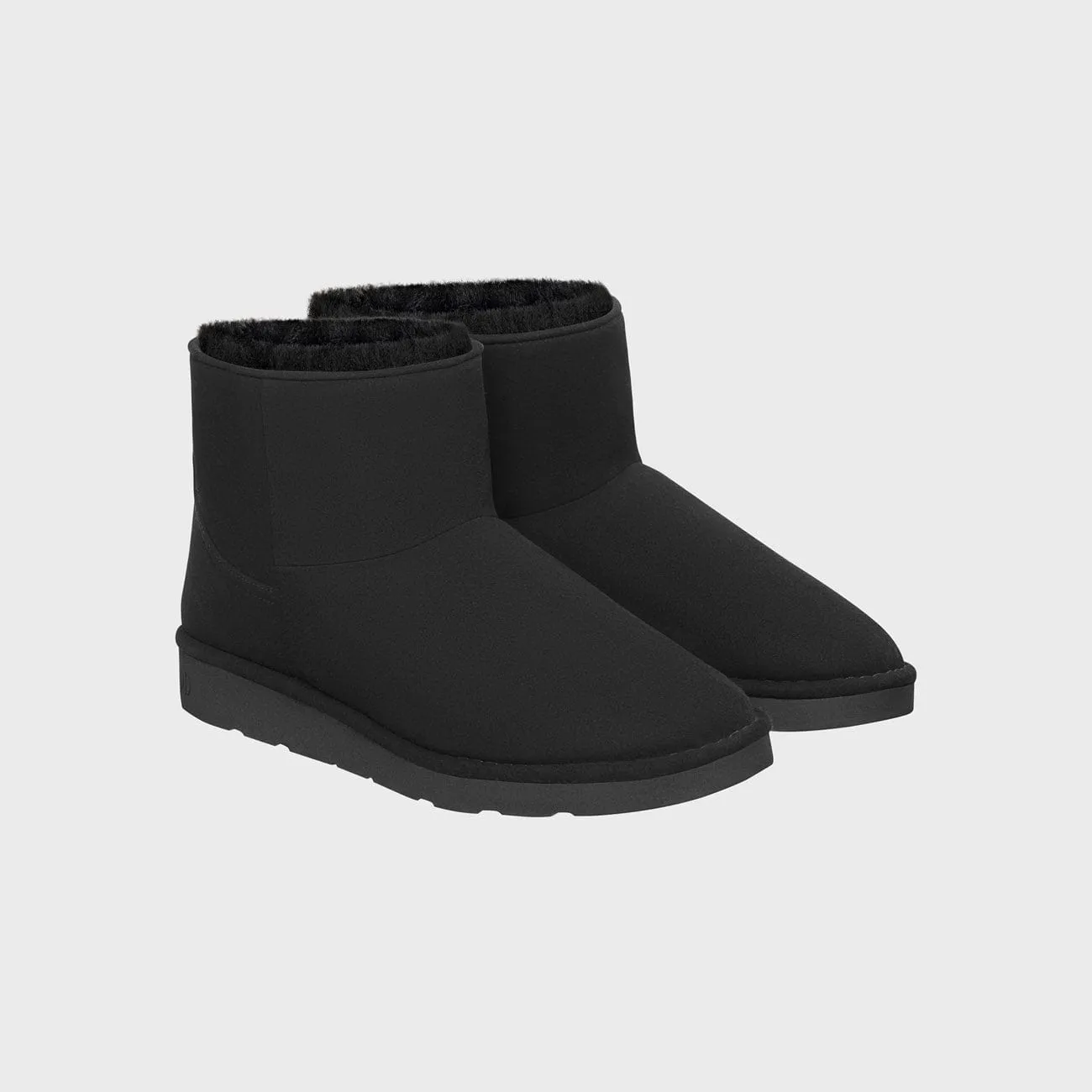 Klassische Crystal Unisex Vegane Kunstpelz gefütterte Stiefeletten | Mehrere Farben