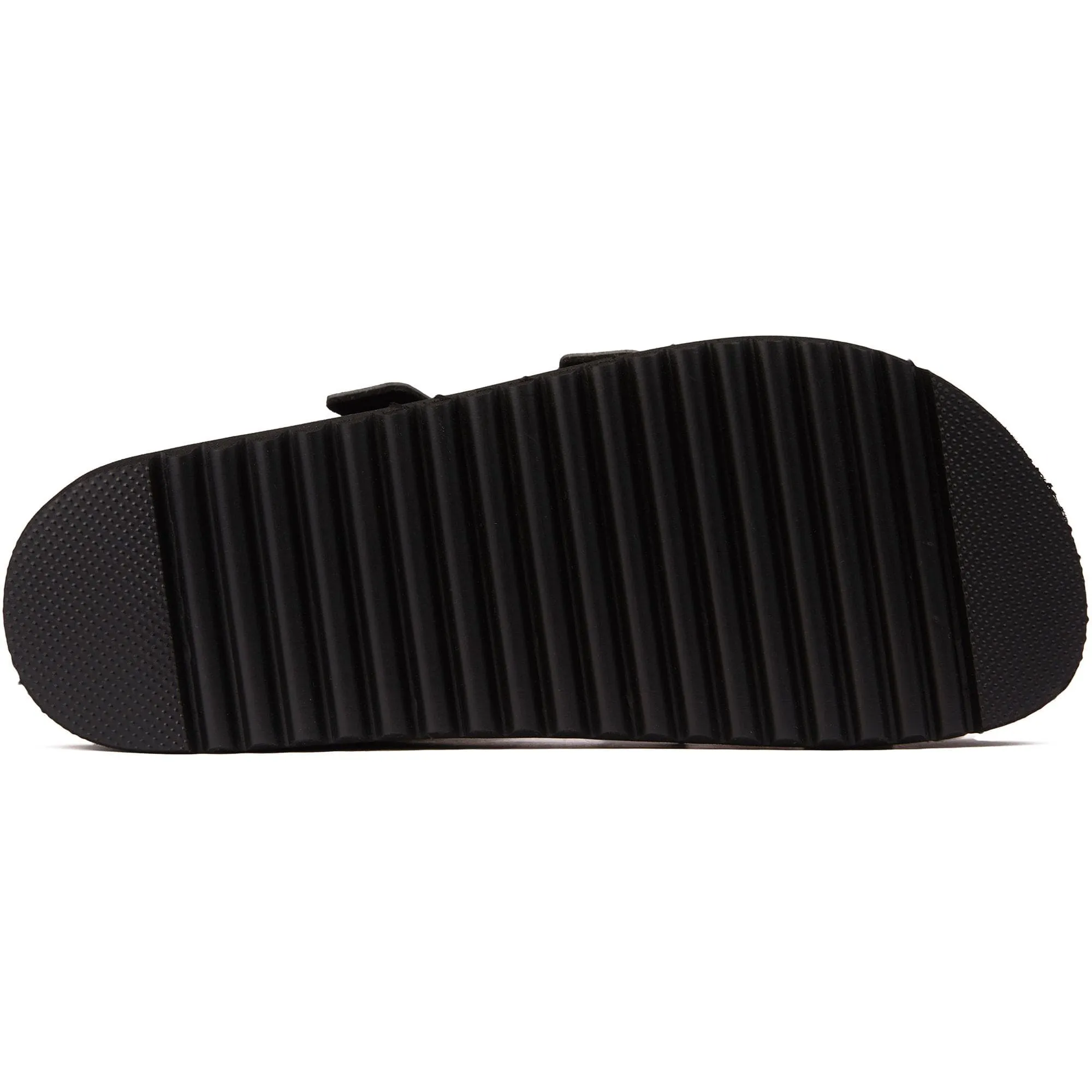 Clementine Damen-Sandalen mit veganem Fußbett | Schwarz