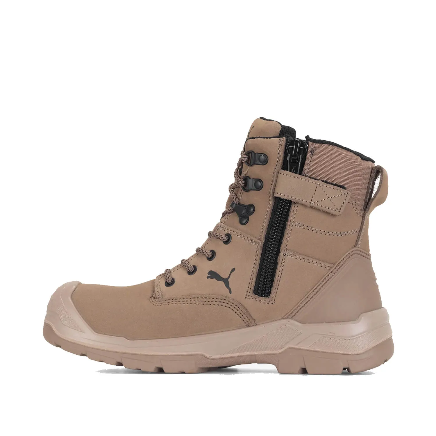 Conquest CTX Herren-Stiefel mit Composite-Zehenschutzkappe, wasserdicht, Farbe Stone