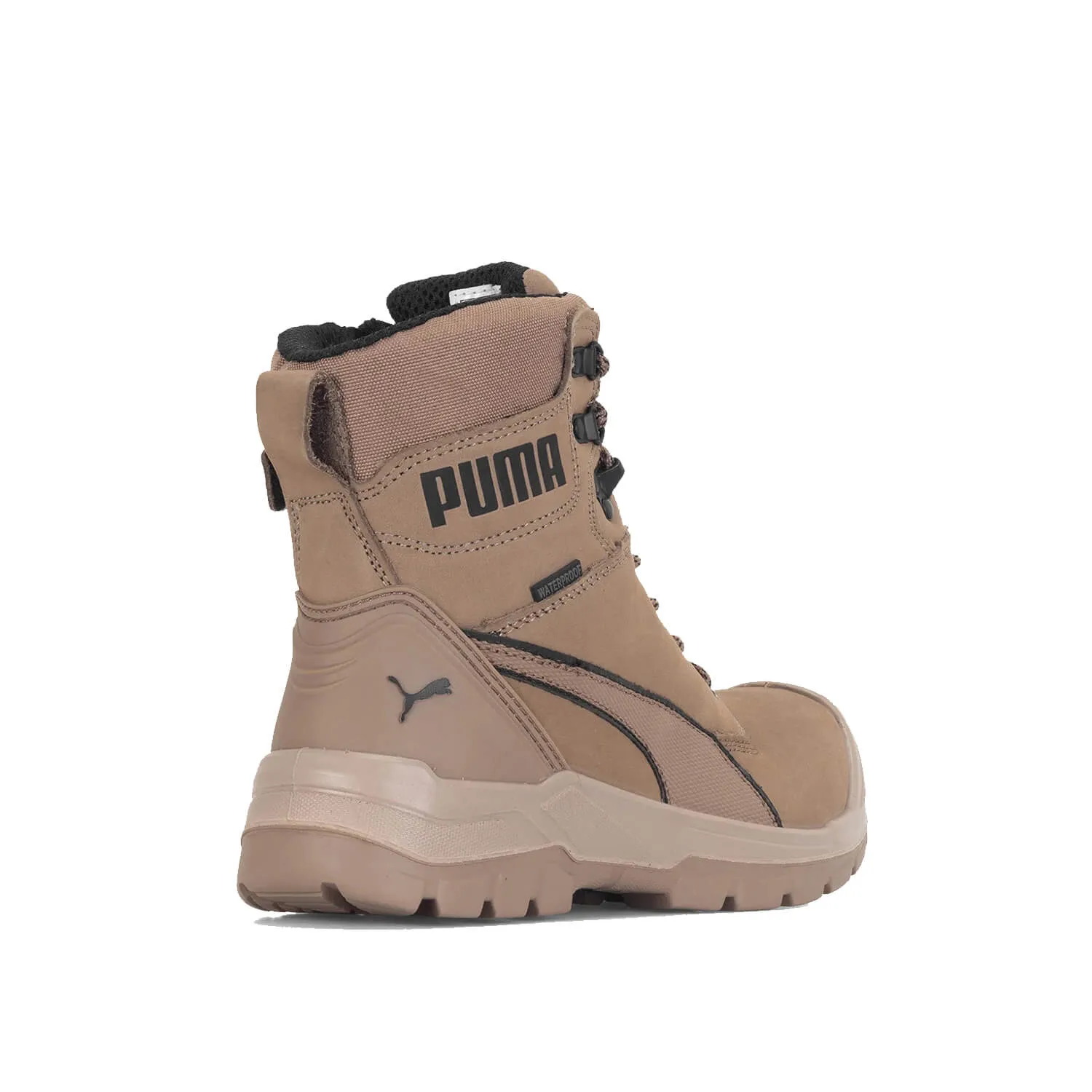 Conquest CTX Herren-Stiefel mit Composite-Zehenschutzkappe, wasserdicht, Farbe Stone