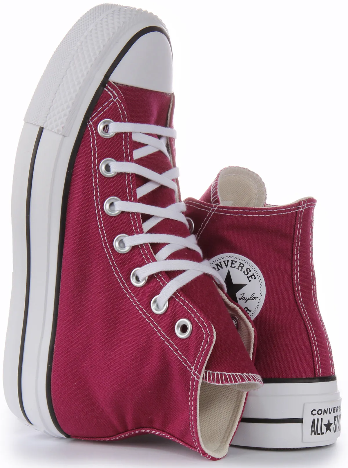 Converse All Star Lift A05471C In Weinrot Für Damen Schuhe Converse