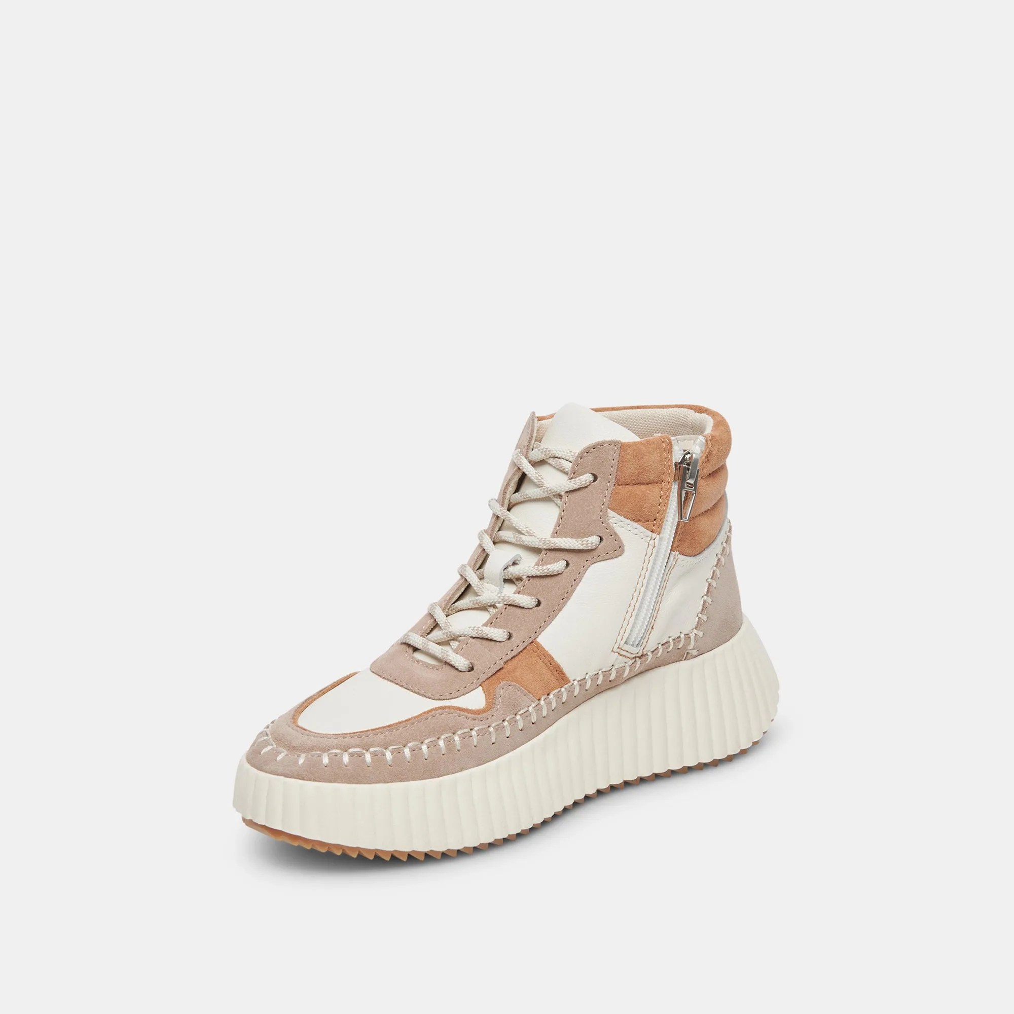 DALEY SNEAKERS TAUBE MULTI WILDLEDER
