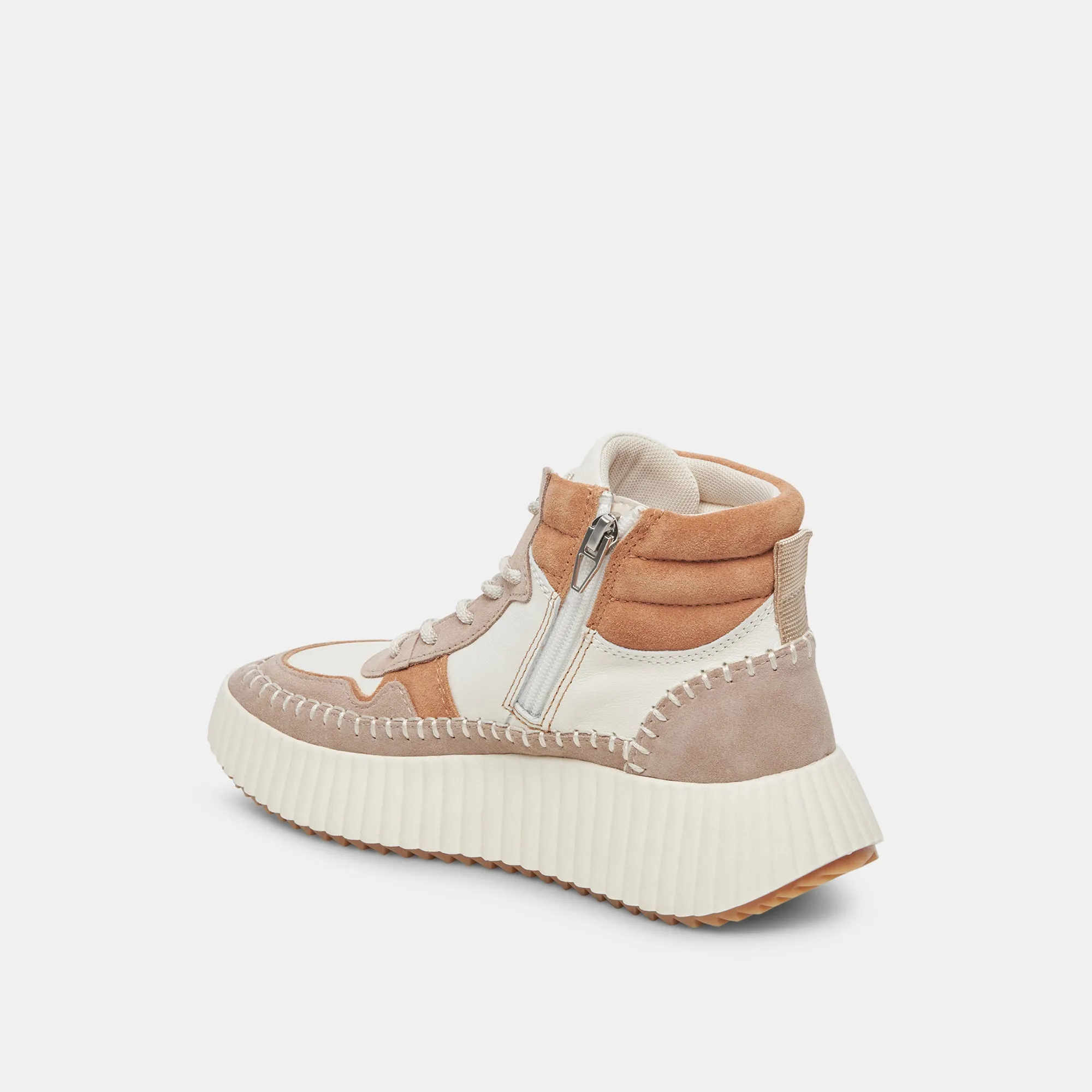 DALEY SNEAKERS TAUBE MULTI WILDLEDER