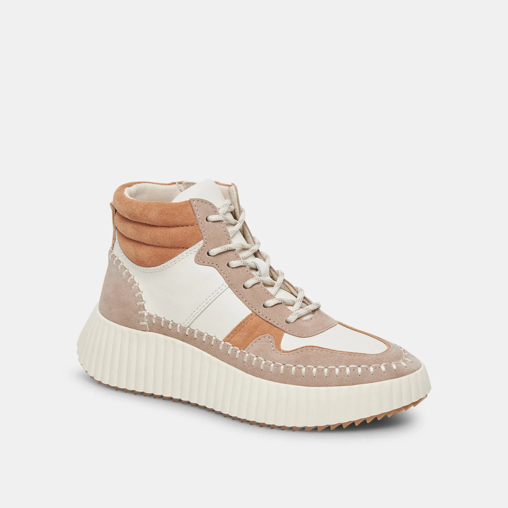 DALEY SNEAKERS TAUBE MULTI WILDLEDER