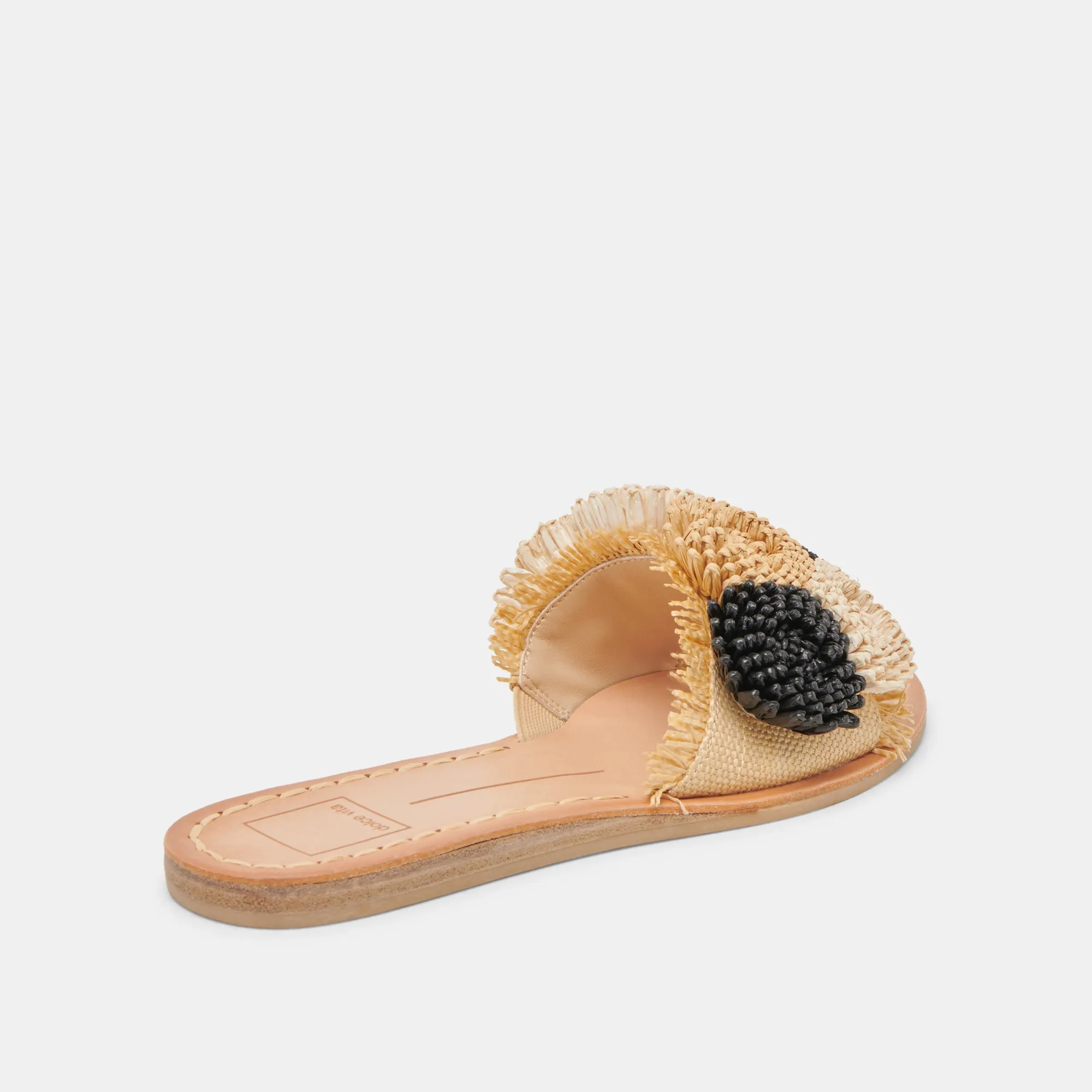 DANELA SANDALEN SCHWARZ NATURRAFFIA