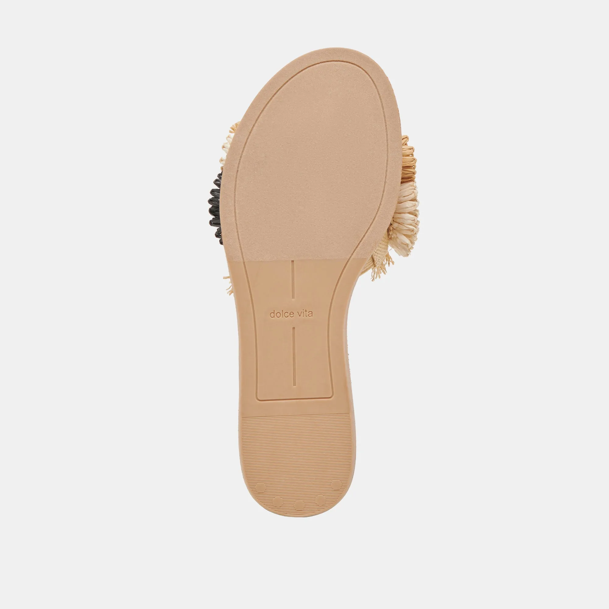 DANELA SANDALEN SCHWARZ NATURRAFFIA