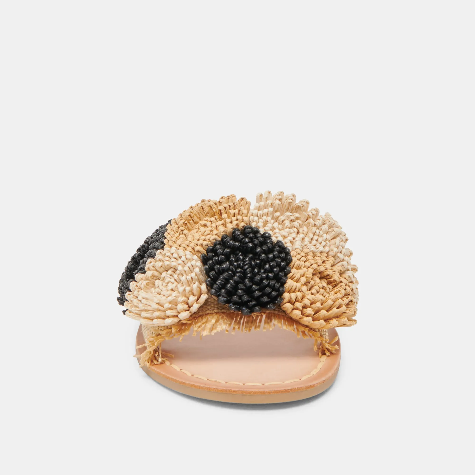 DANELA SANDALEN SCHWARZ NATURRAFFIA