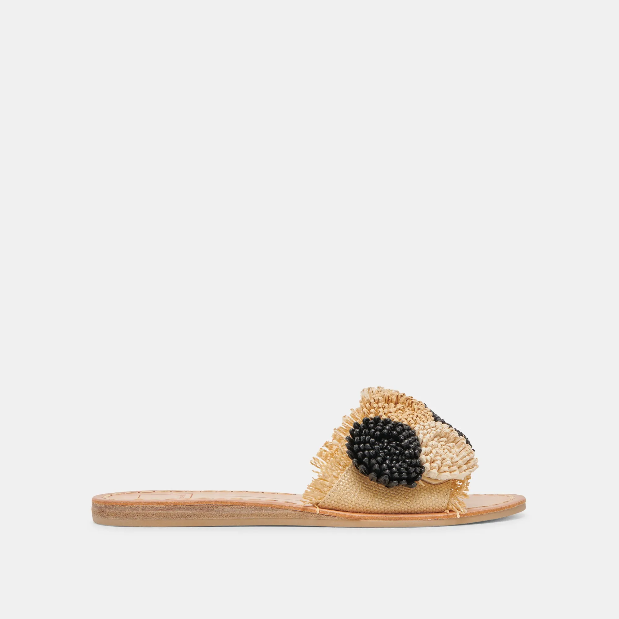 DANELA SANDALEN SCHWARZ NATURRAFFIA