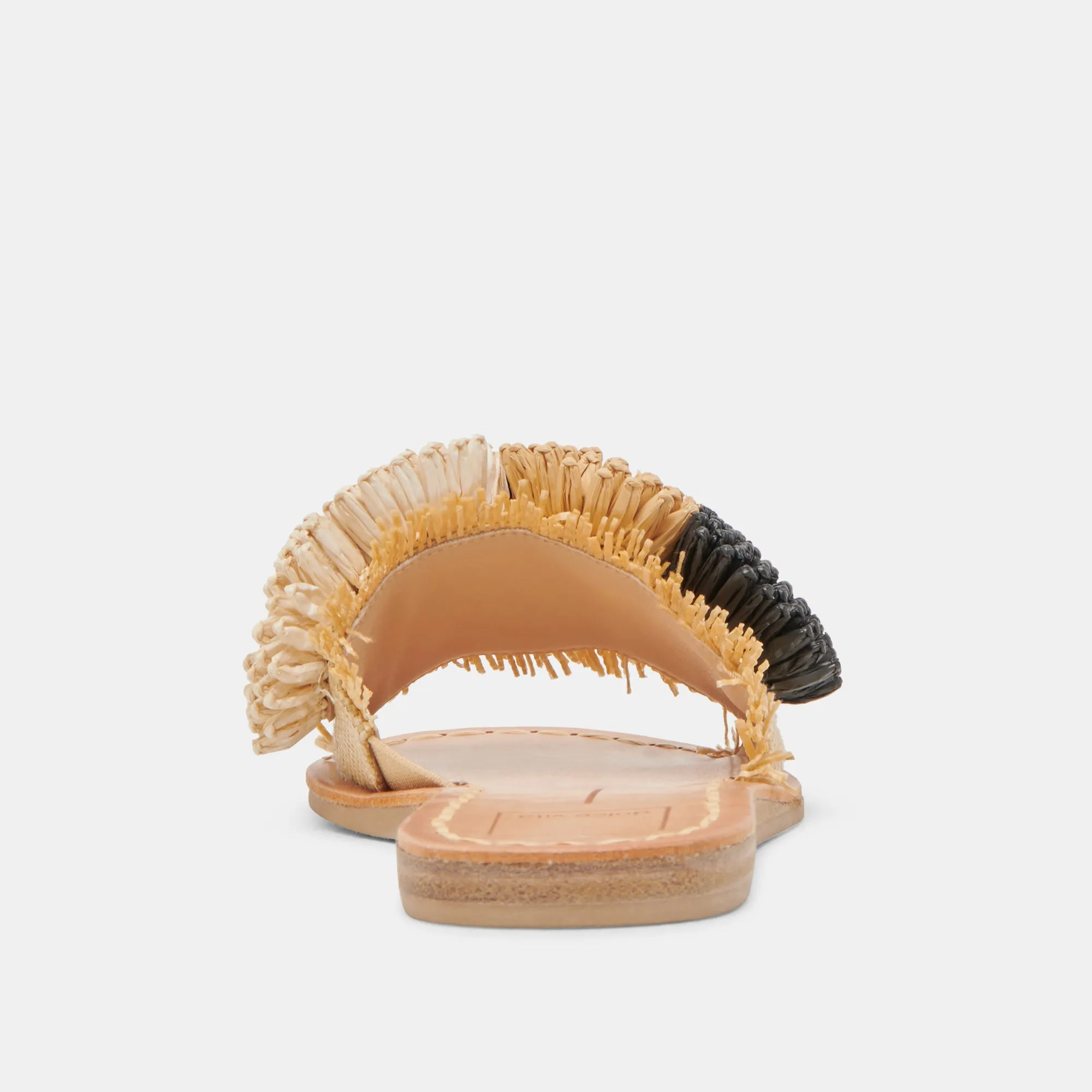 DANELA SANDALEN SCHWARZ NATURRAFFIA
