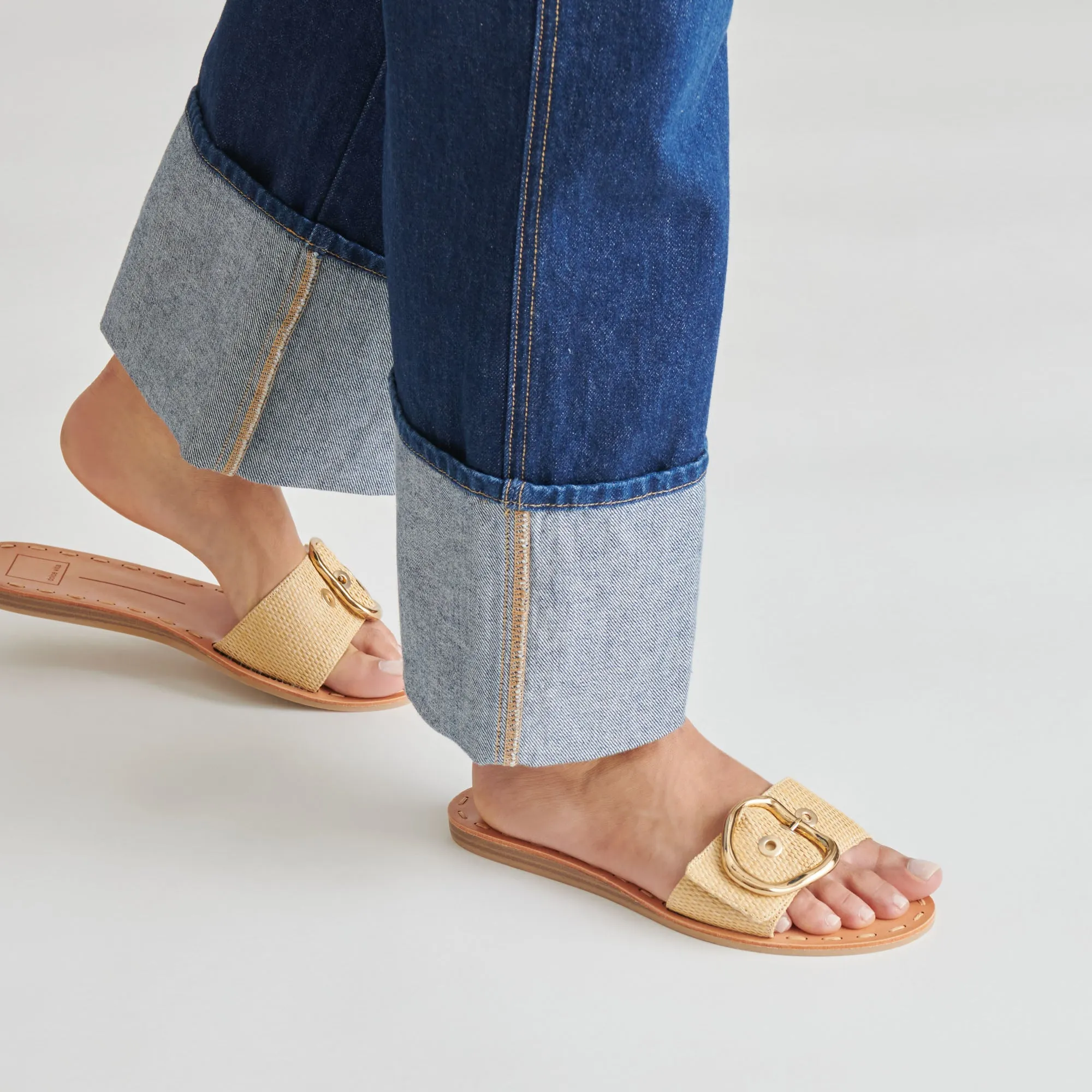 DANNA SANDALEN NATÜRLICHE RAFFIA