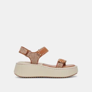 DEBRA SANDALETTEN BRAUN MULTI NUBUCK