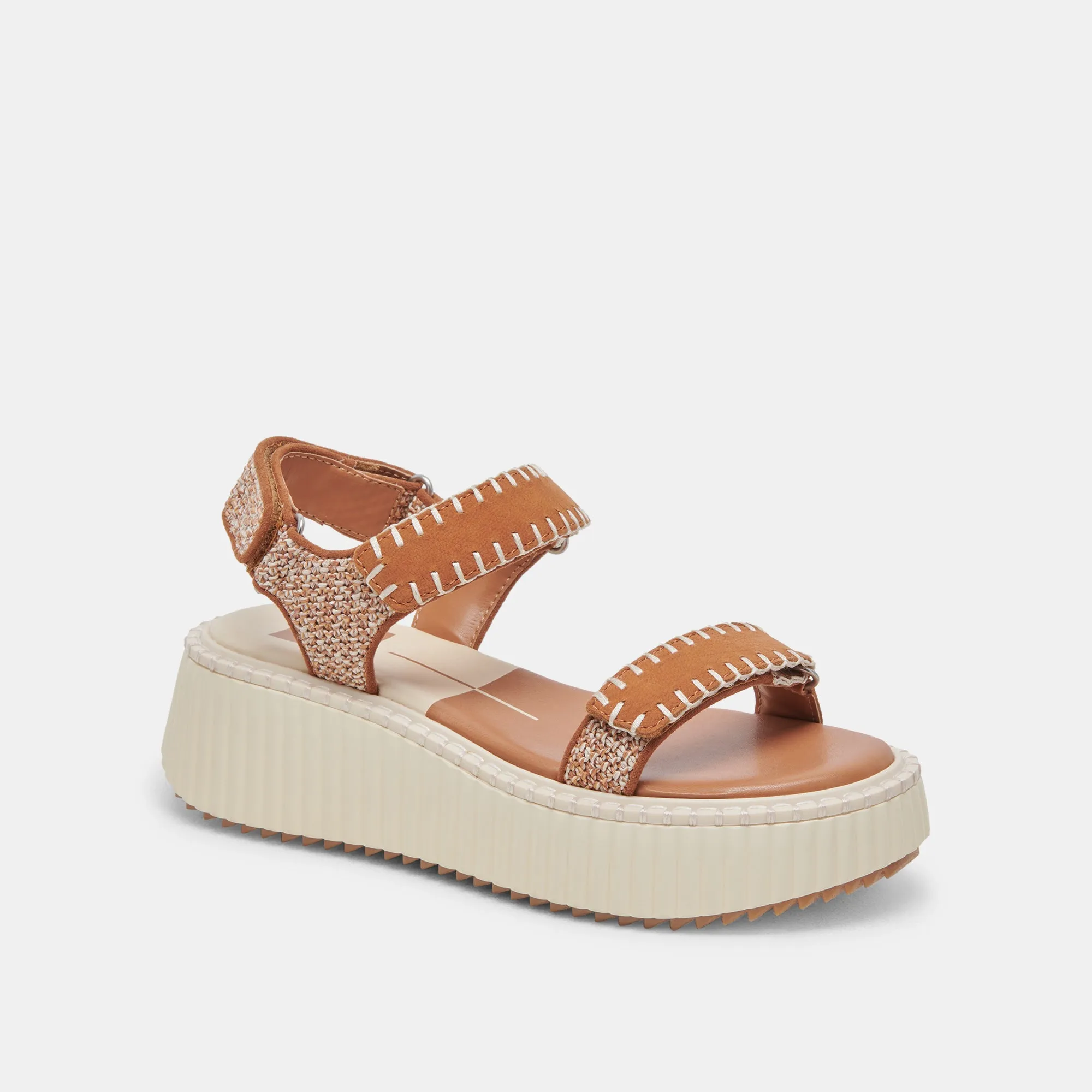DEBRA SANDALETTEN BRAUN MULTI NUBUCK