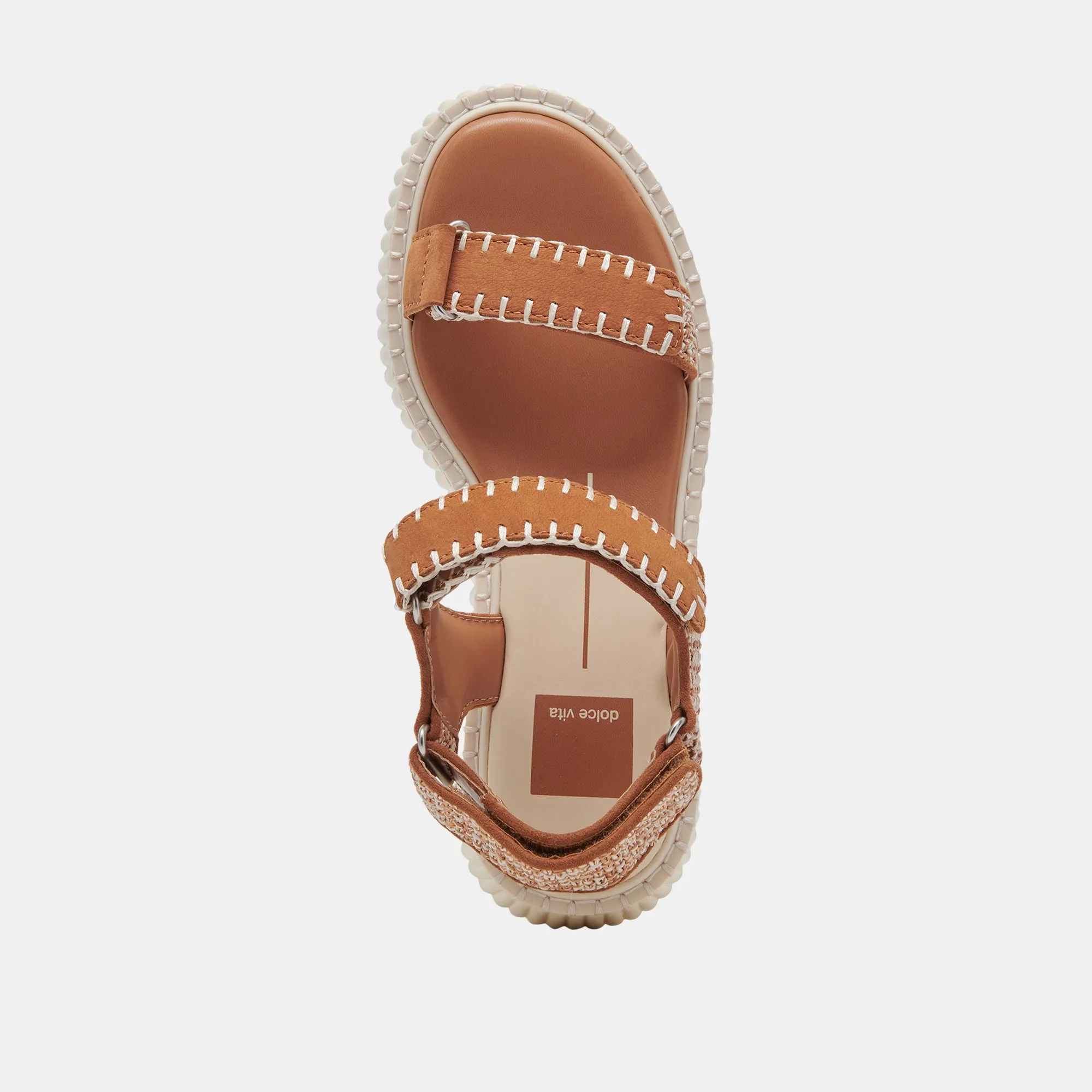 DEBRA SANDALETTEN BRAUN MULTI NUBUCK