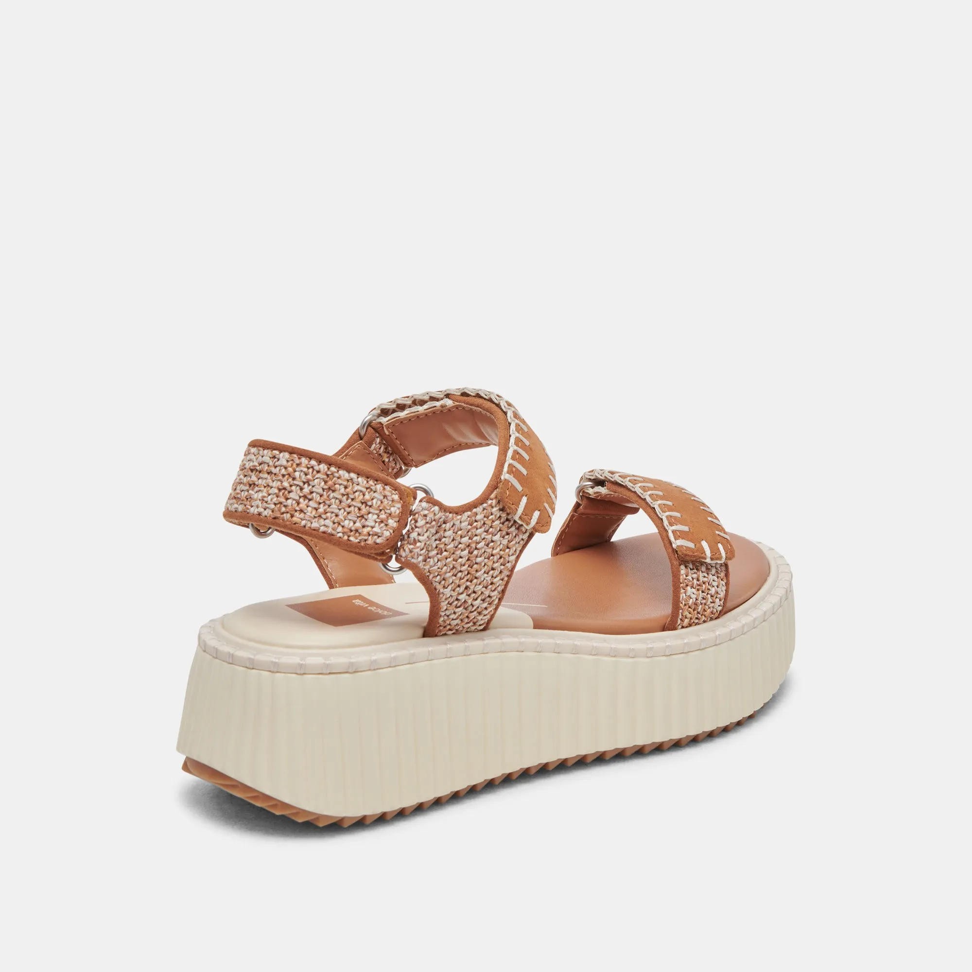 DEBRA SANDALETTEN BRAUN MULTI NUBUCK