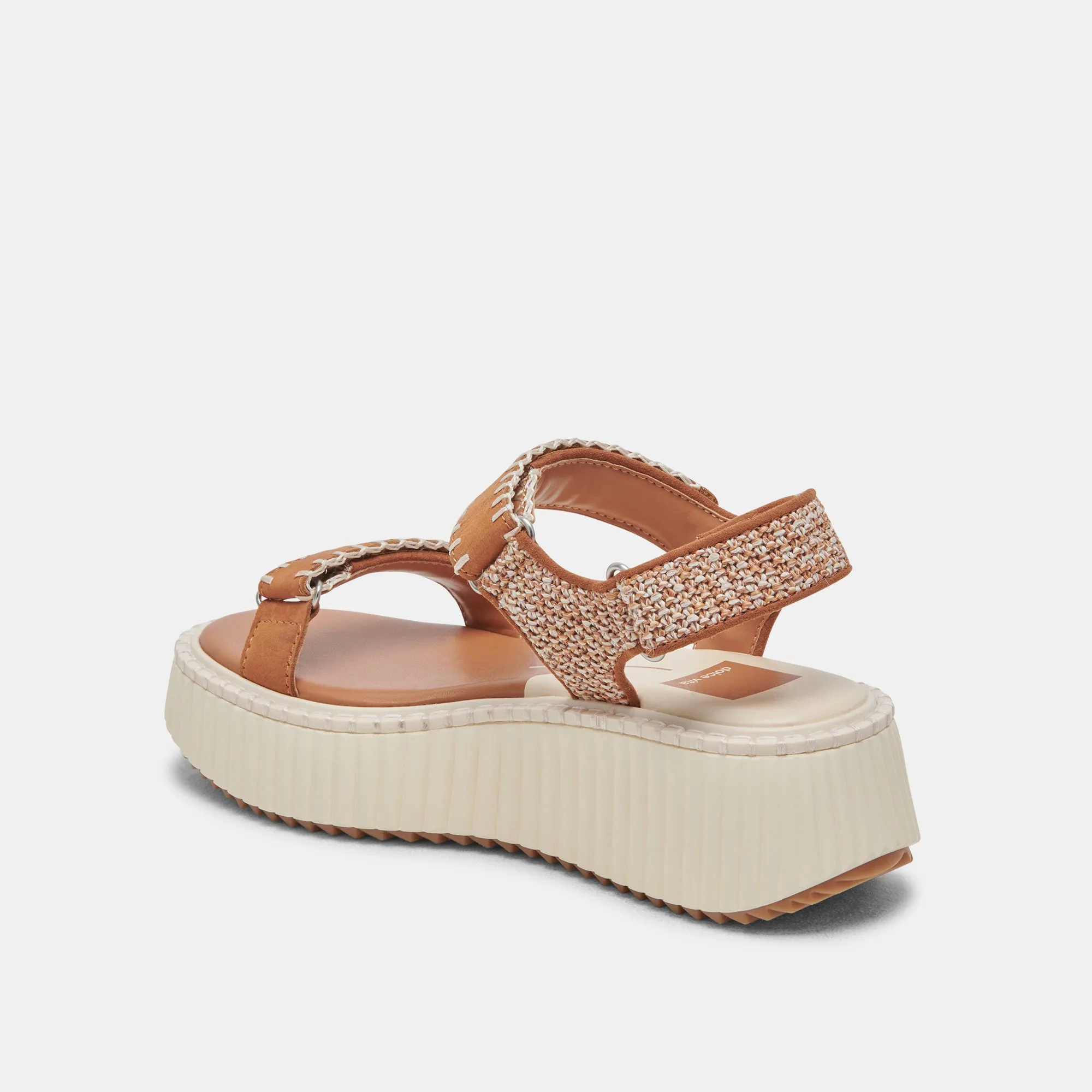 DEBRA SANDALETTEN BRAUN MULTI NUBUCK