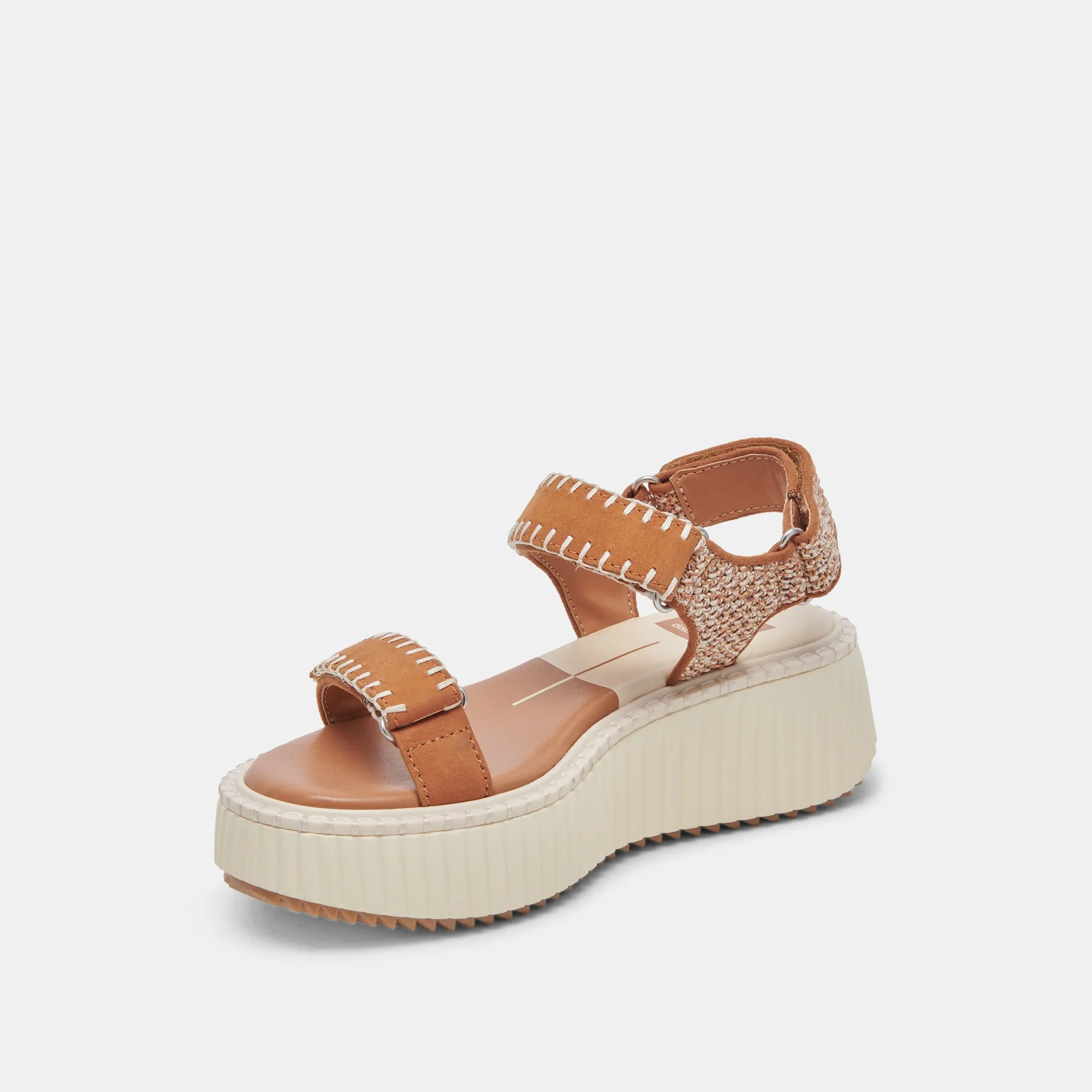 DEBRA SANDALETTEN BRAUN MULTI NUBUCK