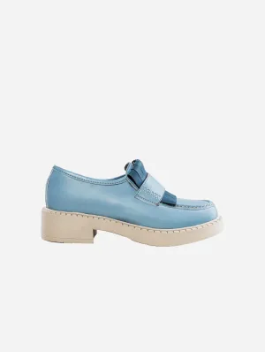 Diane Damen 3 in 1 Apfel-Leder Vegane Loafers | Himmelblau
